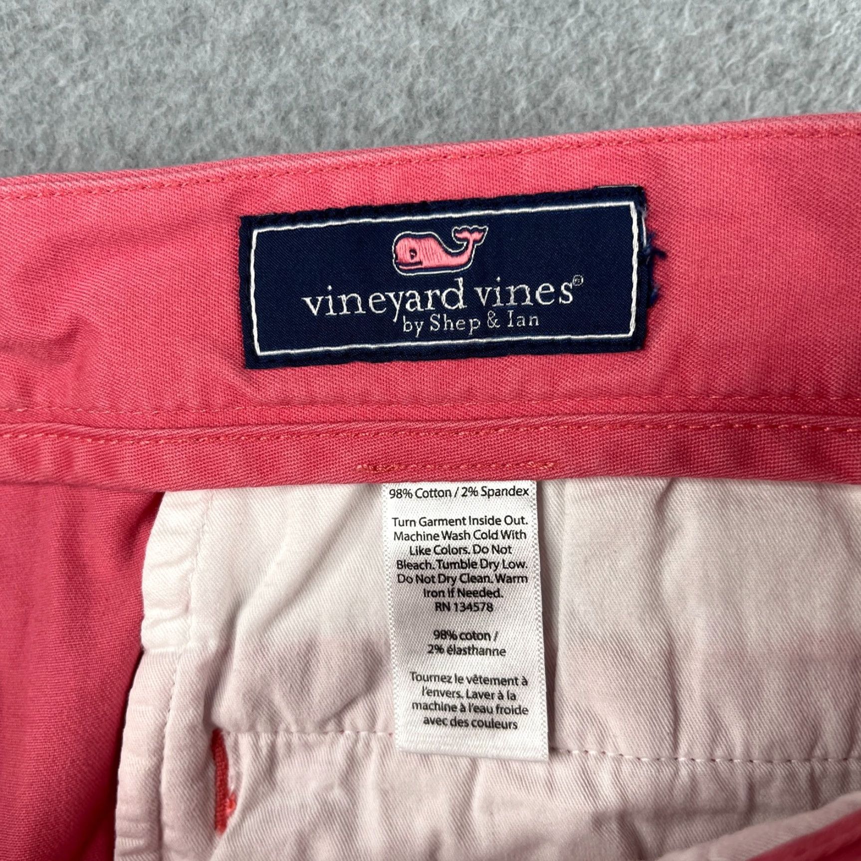 Vineyard Vines Vineyard Vines Breaker Shorts Mens 38 Chino Pink Casual Outdoor Preppy Summer Spring Fall Mens Size US 38 / EU 54 - 5 Thumbnail