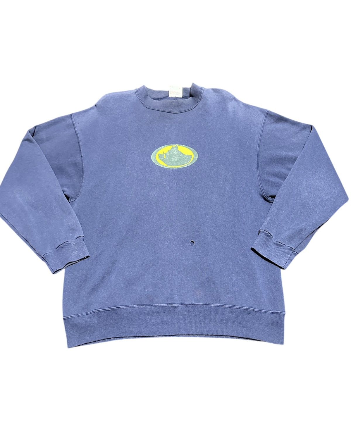 Vintage Vtg 90s Zimbabwe skateboard sweatshirt Size US L / EU 52-54 / 3 - 1 Thumbnail