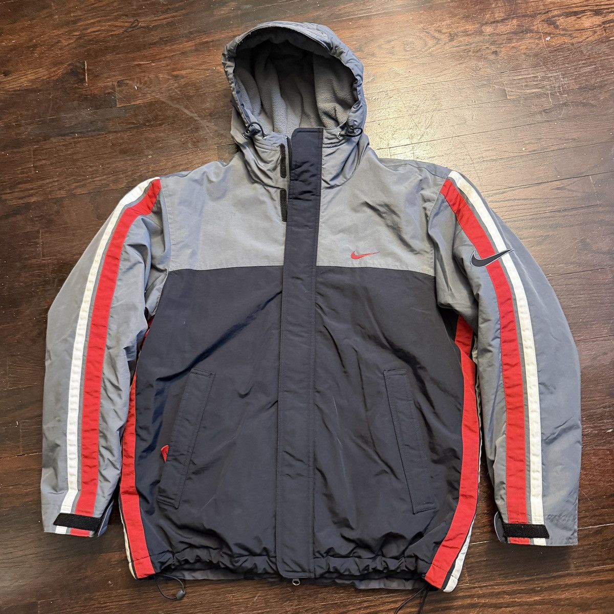 Nike Y2k nike fleece lined jacket Size US M / EU 48-50 / 2 - 1 Thumbnail