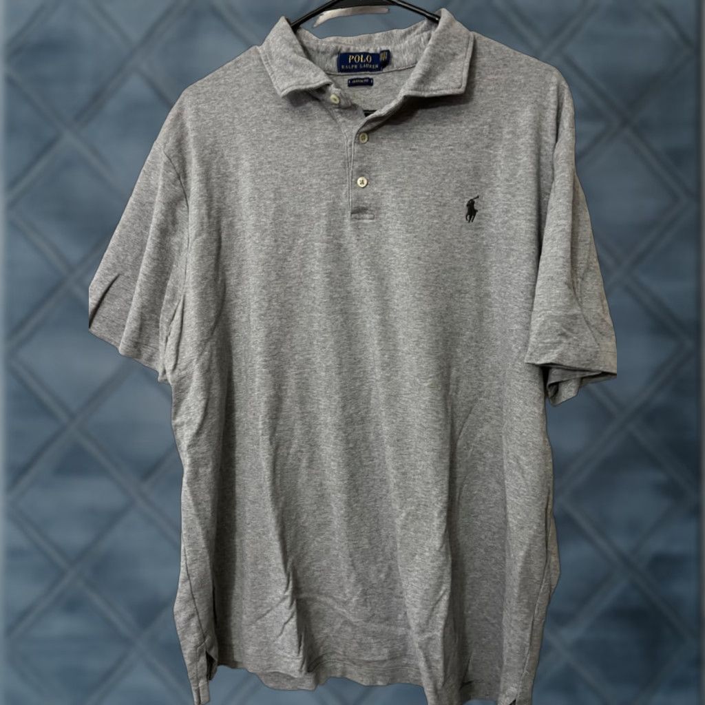 Polo Ralph Lauren Polo Ralph Lauren Polo Shirt Gray Logo Pony XL Mens Classic Fit Polo Shirt Polo Ralph Lauren Logo Pony Classic Fit Gray XL Mens Size US XL / EU 56 / 4 - 1 Thumbnail