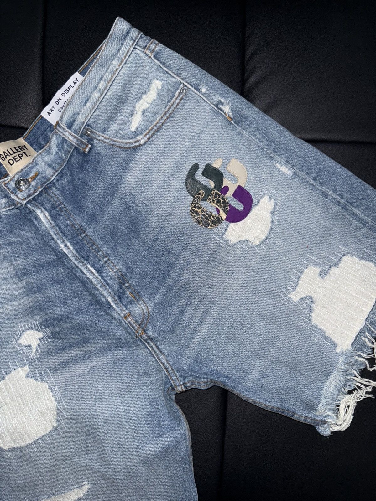 Gallery Dept. Gallery dept g patch Indiana shorts Size US 38 / EU 54 - 2 Thumbnail