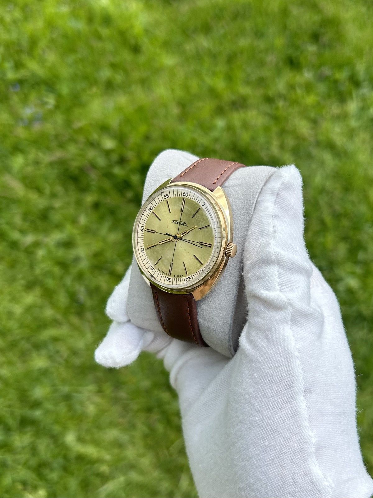 Vintage Vintage Watch Raketa Soviet USSR Mechanical Authentic 1980s Size ONE SIZE - 15 Thumbnail