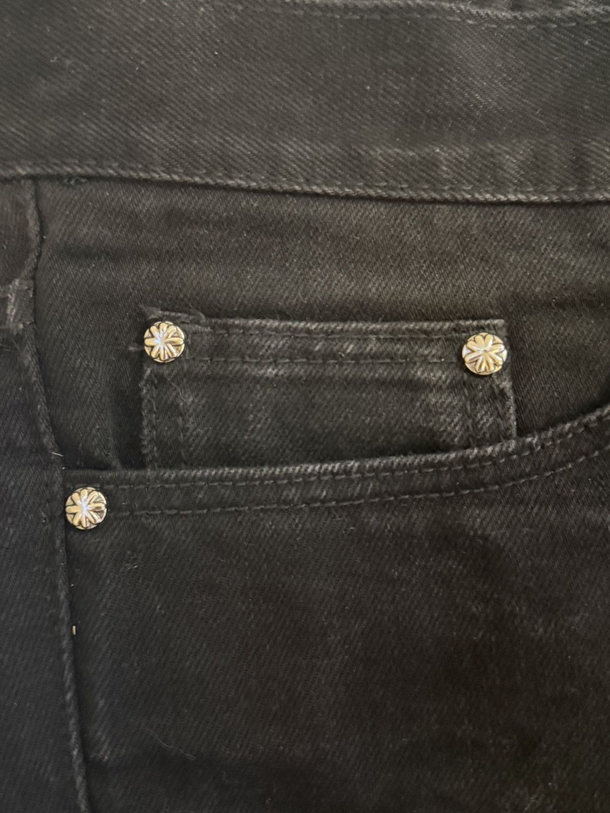 LOSTSHDWS LOSTSHDWS DRK Denim Pant (Red) Size US 32 / EU 48 - 4 Thumbnail