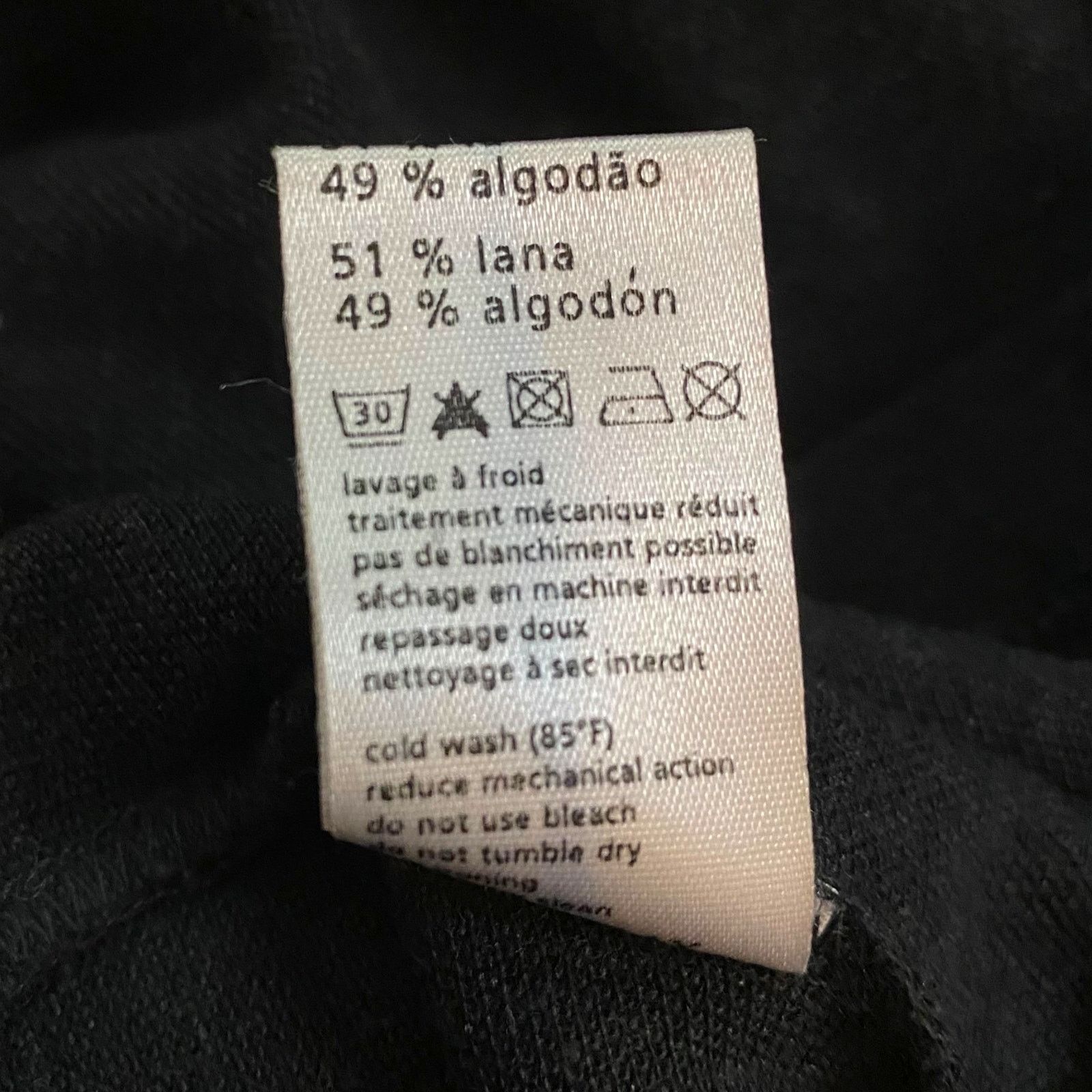 Lacoste × Vintage Vintage Lacoste Wool Blend Long Sleeve Button Up Size M / US 6-8 / IT 42-44 - 8 Thumbnail