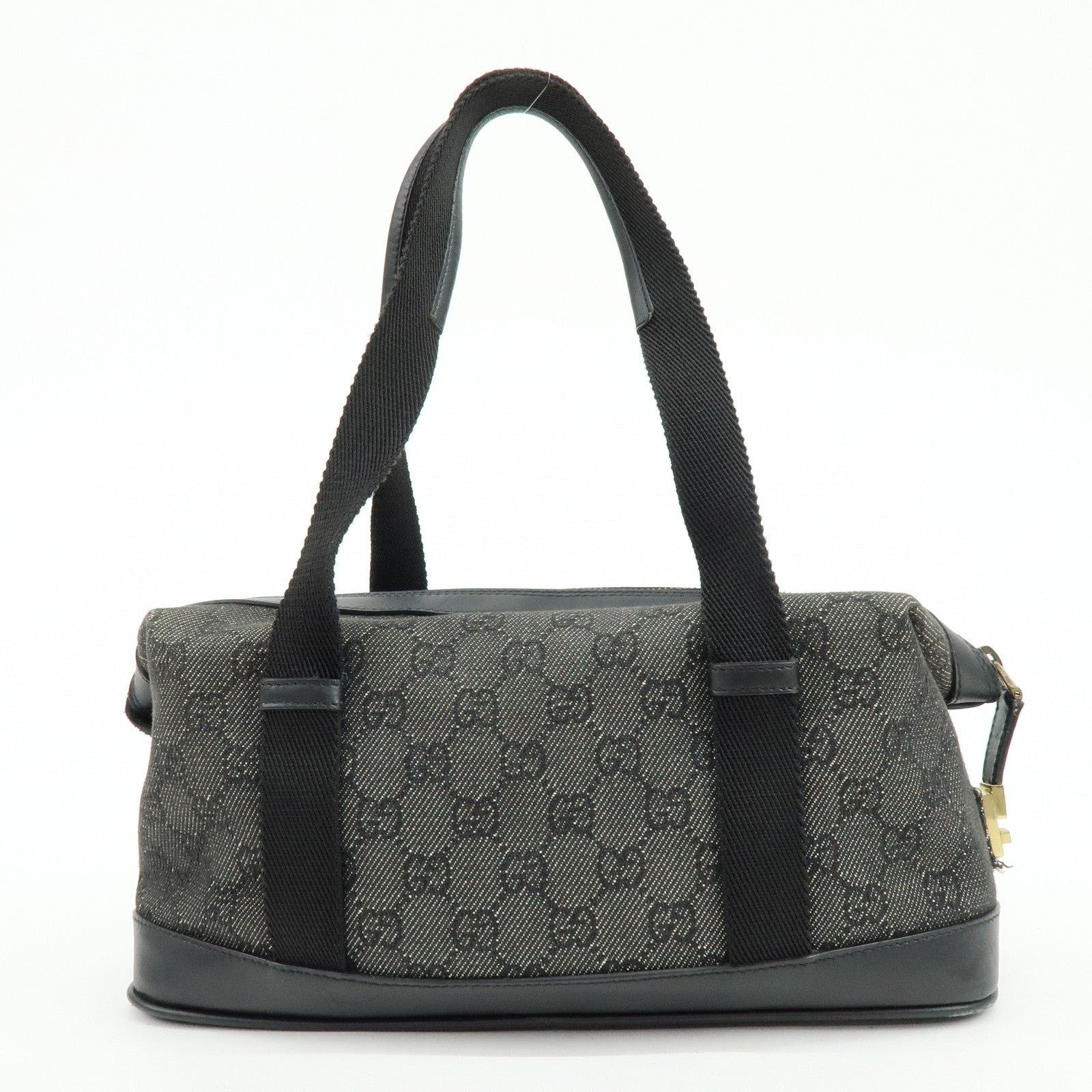 Gucci Gucci GG Supreme Duffle Bag Black Size ONE SIZE - 2 Thumbnail