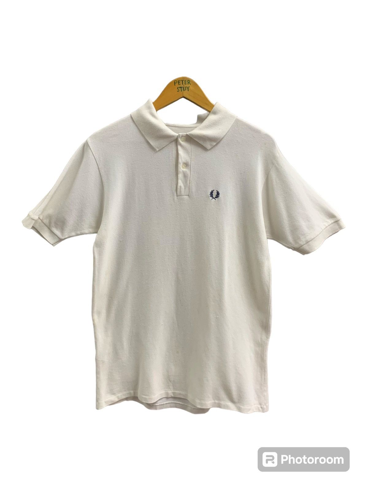Fred Perry × Vintage Vintage Fred Perry Made England White Polo Size US XS / EU 42 / 0 - 1 Thumbnail