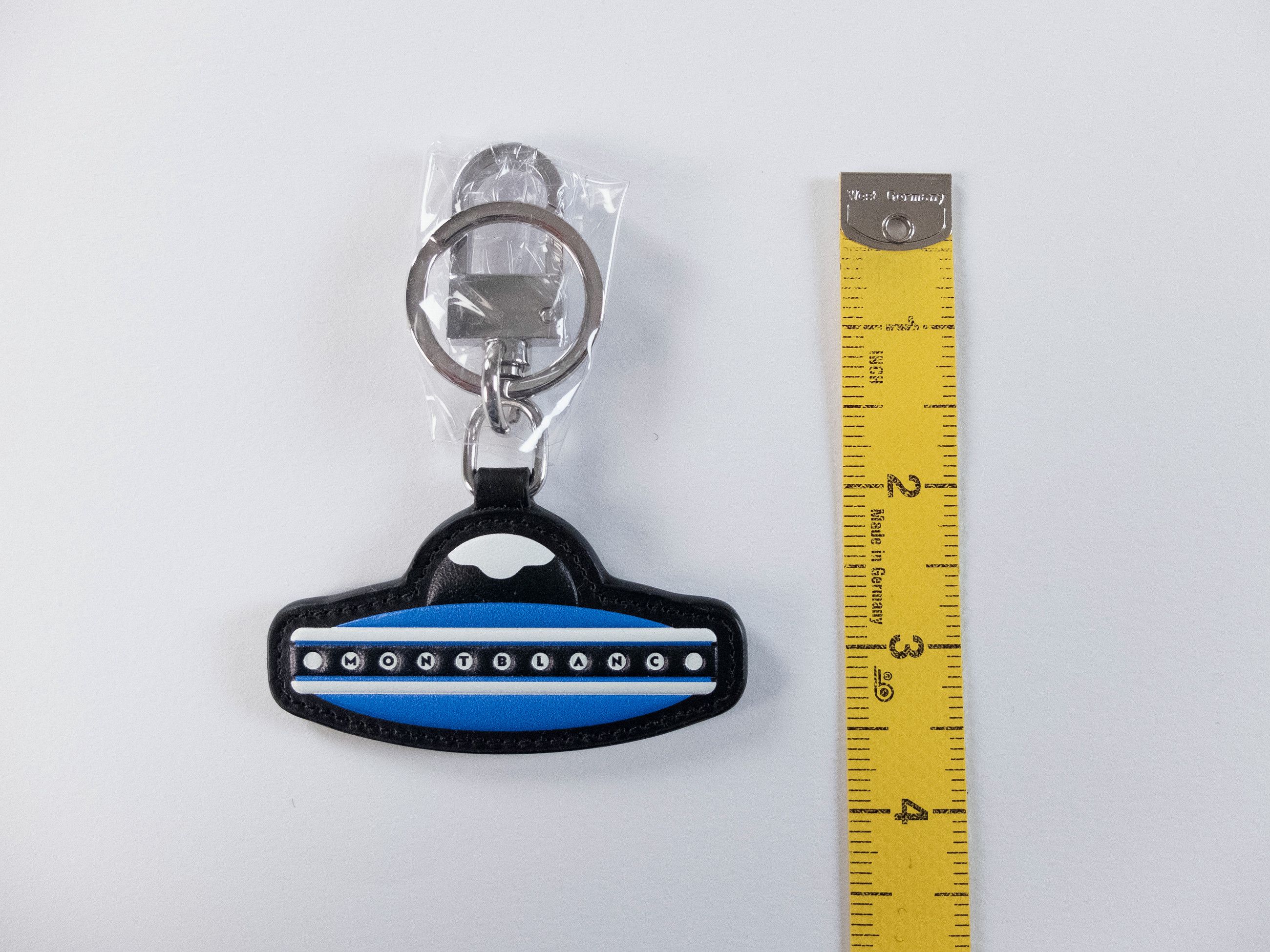 Montblanc MONTBLANC Meisterstück blue black UFO leather keyring q Size ONE SIZE - 7 Thumbnail