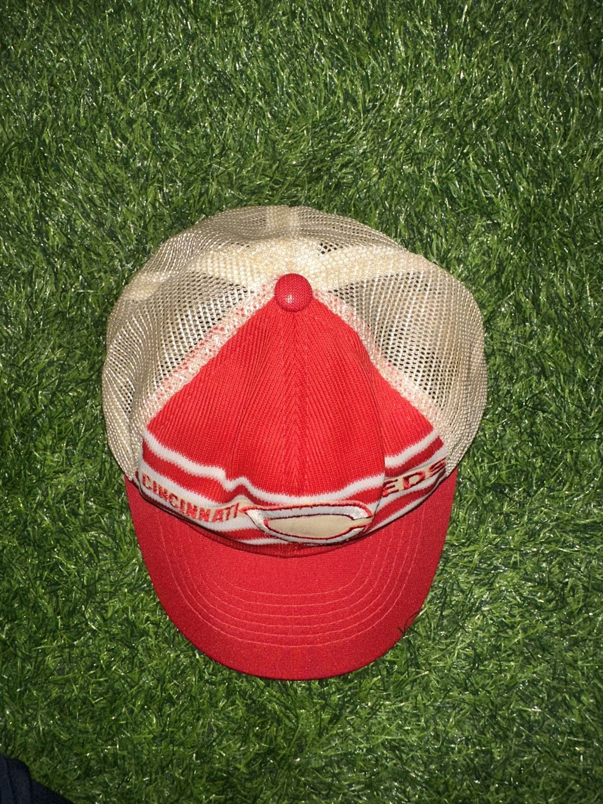MLB Vintage mlb Cincinnati reds adjustable hat Size ONE SIZE - 3 Thumbnail