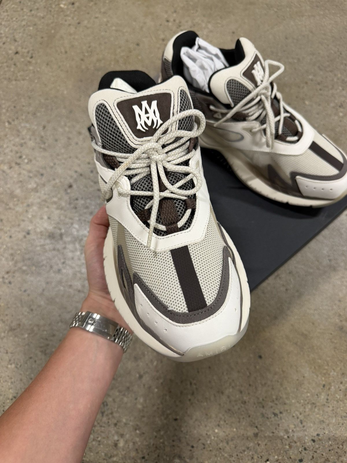 Amiri Amiri MA Runner Sneaker NEW 900$ Size US 13 / EU 46 - 3 Thumbnail