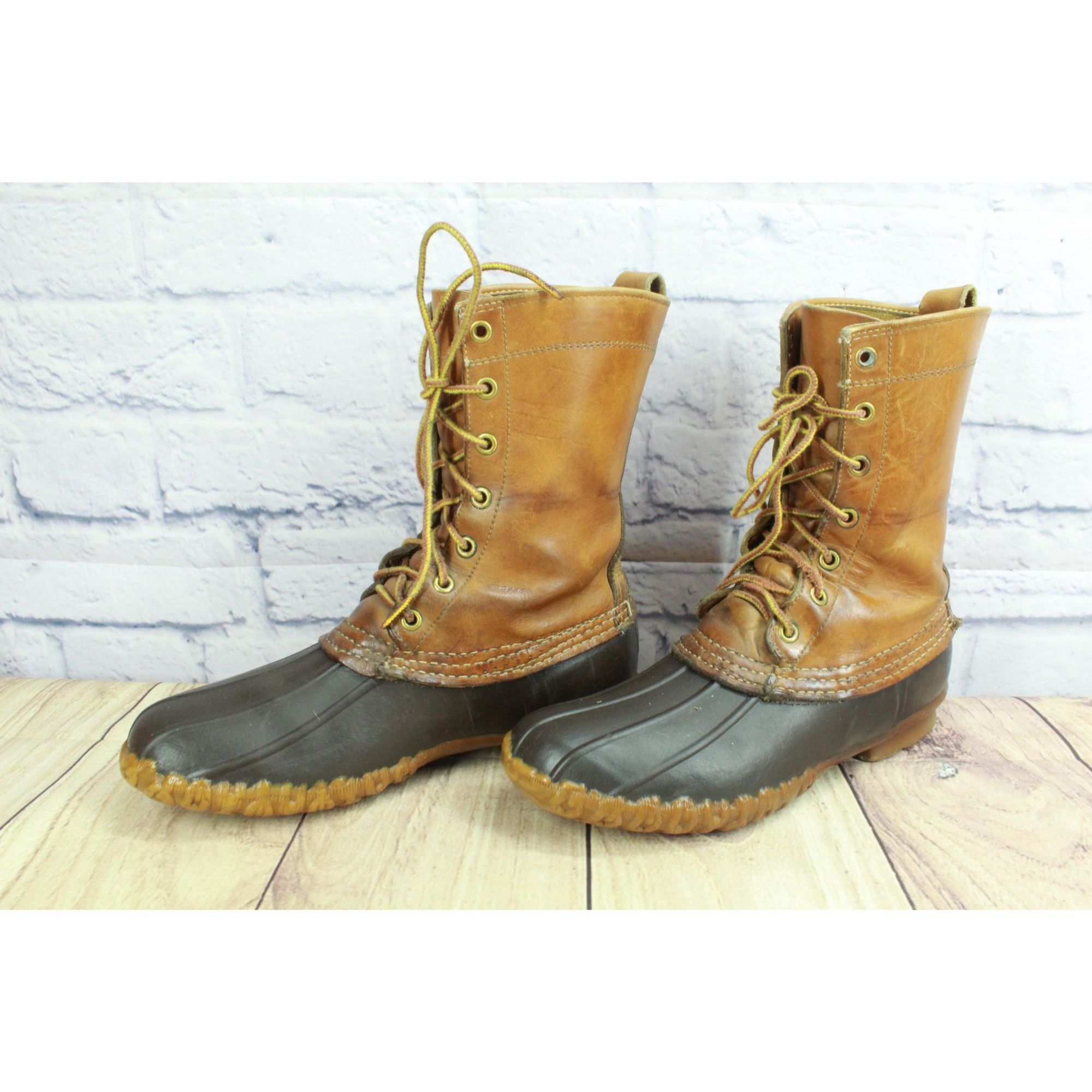 L.L. Bean Vintage LL Bean Women’s Unlined Maine Hunting Duck Boots Size US 8 / IT 38 - 2 Thumbnail