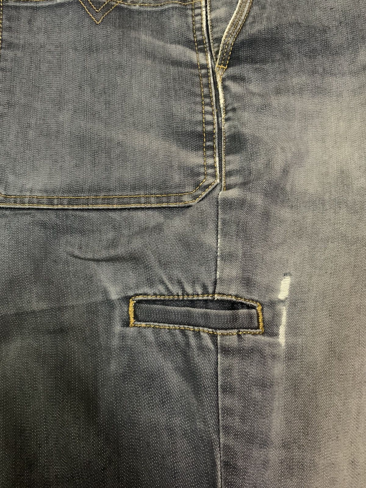Japanese Brand Vintage Comme Le Vent Multi-pockets Baggy Carpenter Jeans Size US 34 / EU 50 - 7 Thumbnail