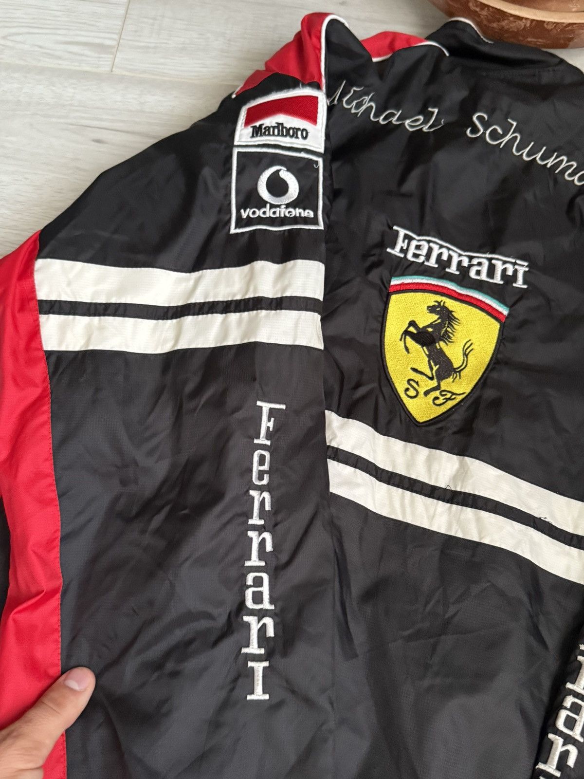 Ferrari Vintage Ferrari michael schumacher racing Jacket 90’s Size US L / EU 52-54 / 3 - 7 Thumbnail