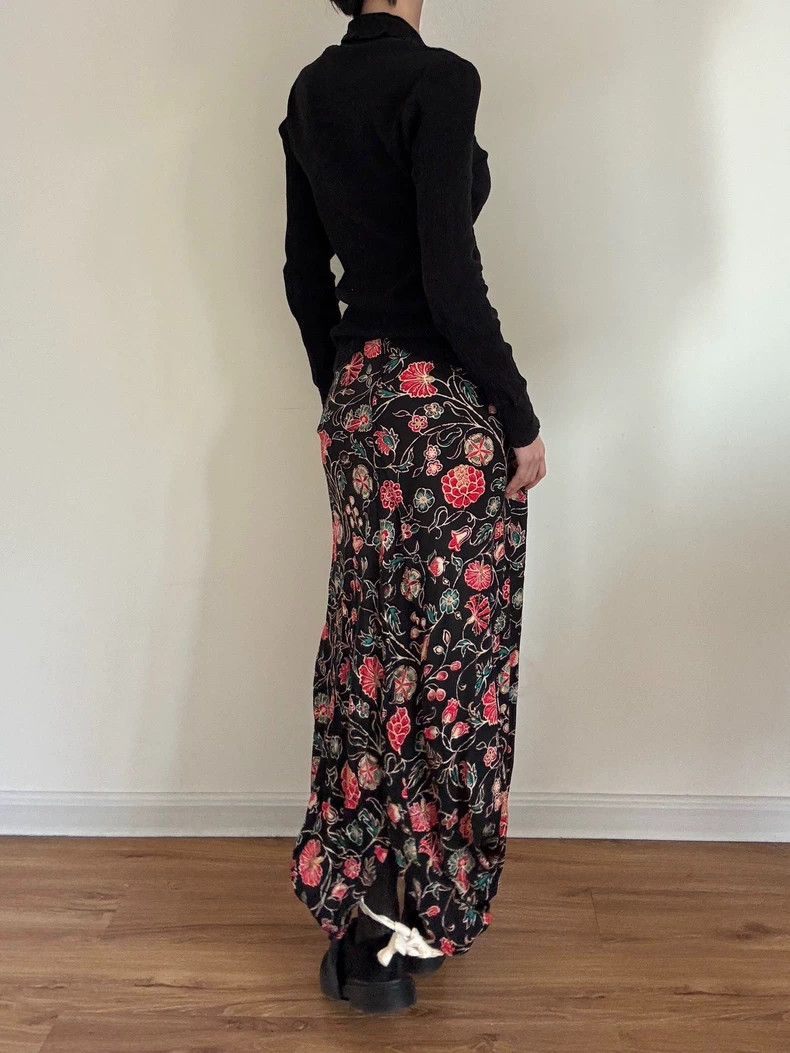 Yohji Yamamoto Yohji Yamamoto size 3 Gilded printed dress 2506-Nextarrow Size 26" / US 2 / IT 38 - 1 Thumbnail