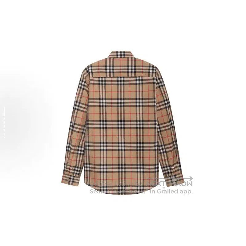 Burberry Burberry Spring Autumn Khaki Check Shirt. Size US S / EU 44-46 / 1 - 7 Thumbnail