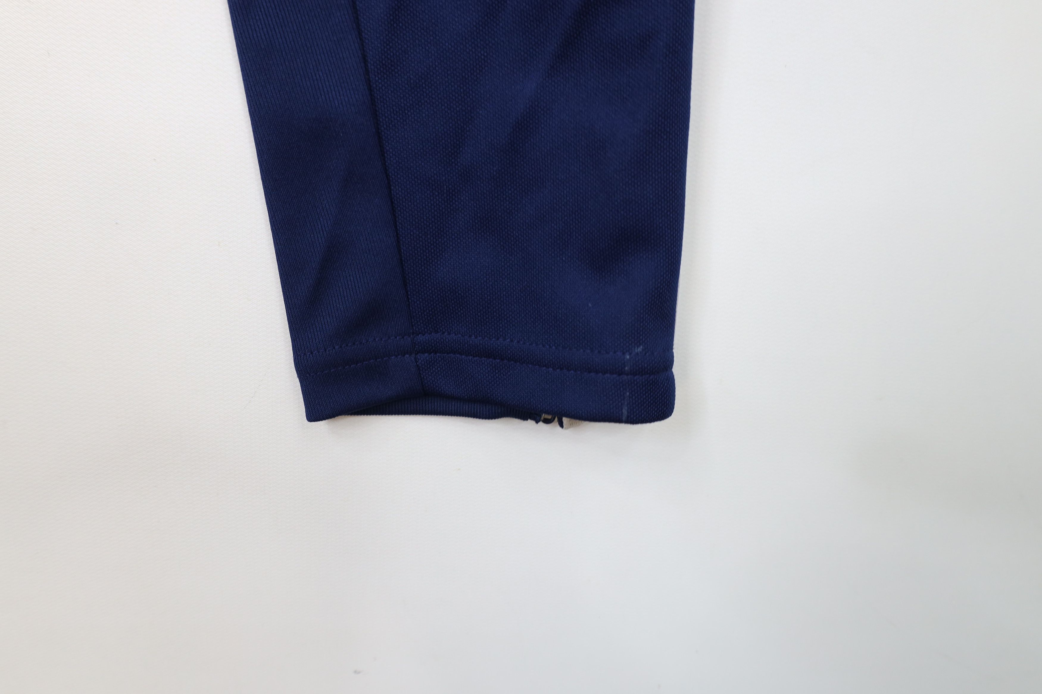 Adidas × Vintage Vintage Y2K Adidas Striped Tapered Soccer Warm Up Pants Blue Size US 32 / EU 48 - 6 Thumbnail