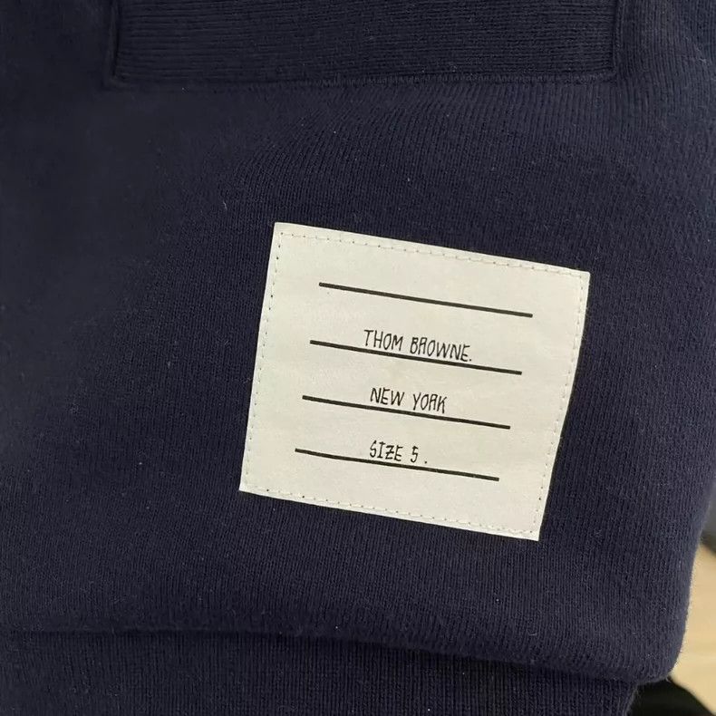 Thom Browne THOM BROWNE New navy four-stripe cardigan 2502-Nextarrow Size US XXL / EU 58 / 5 - 3 Thumbnail