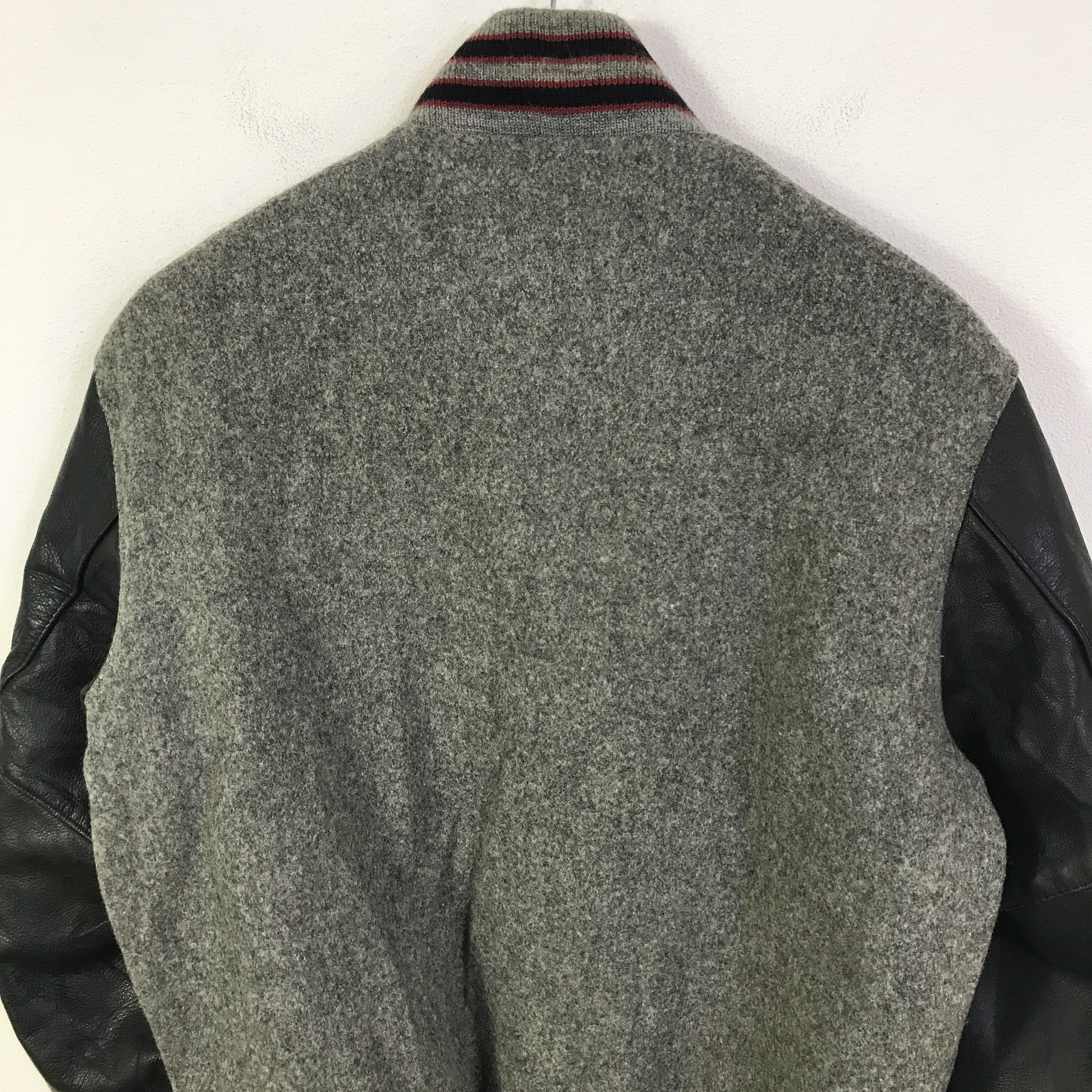 Golden Bear Vintage Golden bear Varsity Sleeve leather jacket K124B5 Size US S / EU 44-46 / 1 - 4 Thumbnail