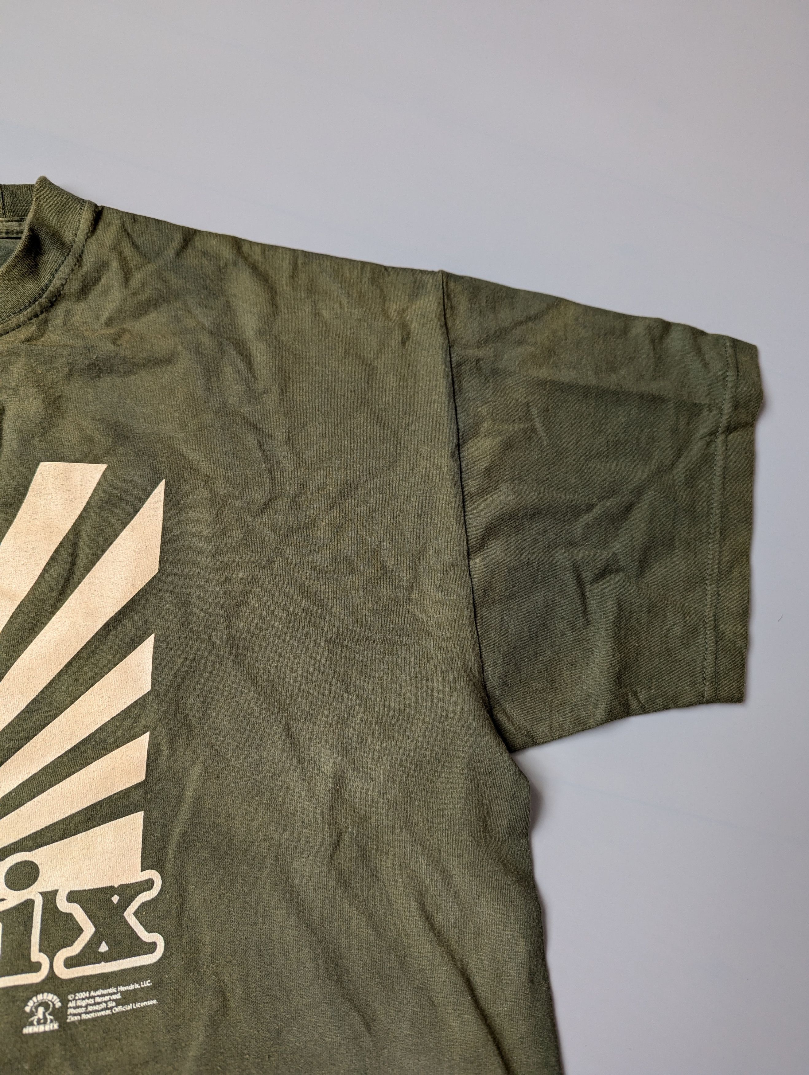 Band Tees × Vintage Vintage 2004 Jimi Hendrix Graphic t shirt Size US XL / EU 56 / 4 - 6 Thumbnail