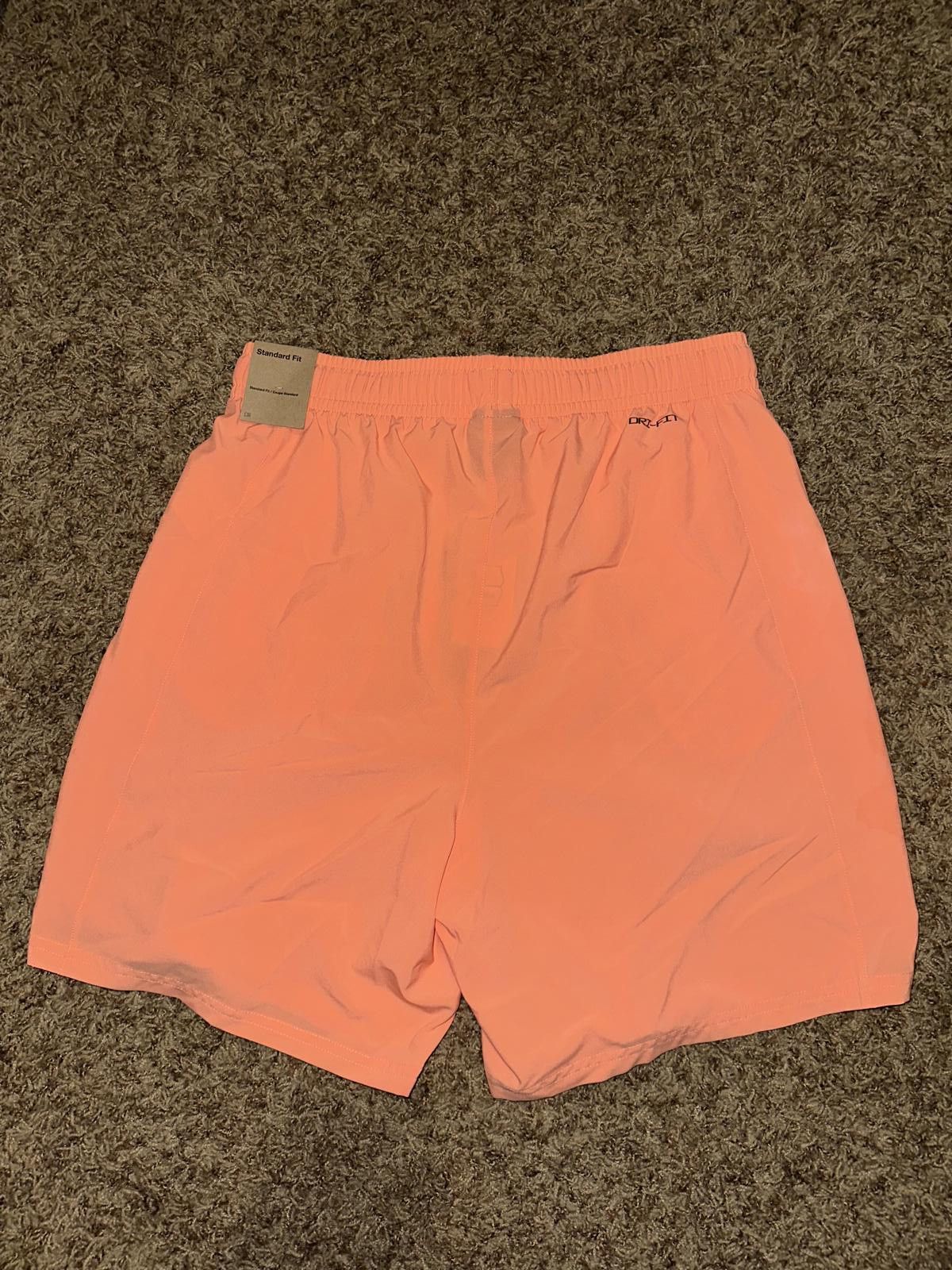 Designer Air Jordan Men’s Dri-Fit Sports Woven Coral Shorts Sample Size US 32 / EU 48 - 6 Thumbnail