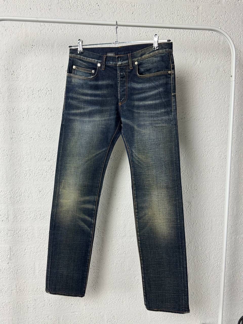 Dior Dior Hedi Slimane Washed Denim Jeans Size US 31 - 8 Thumbnail