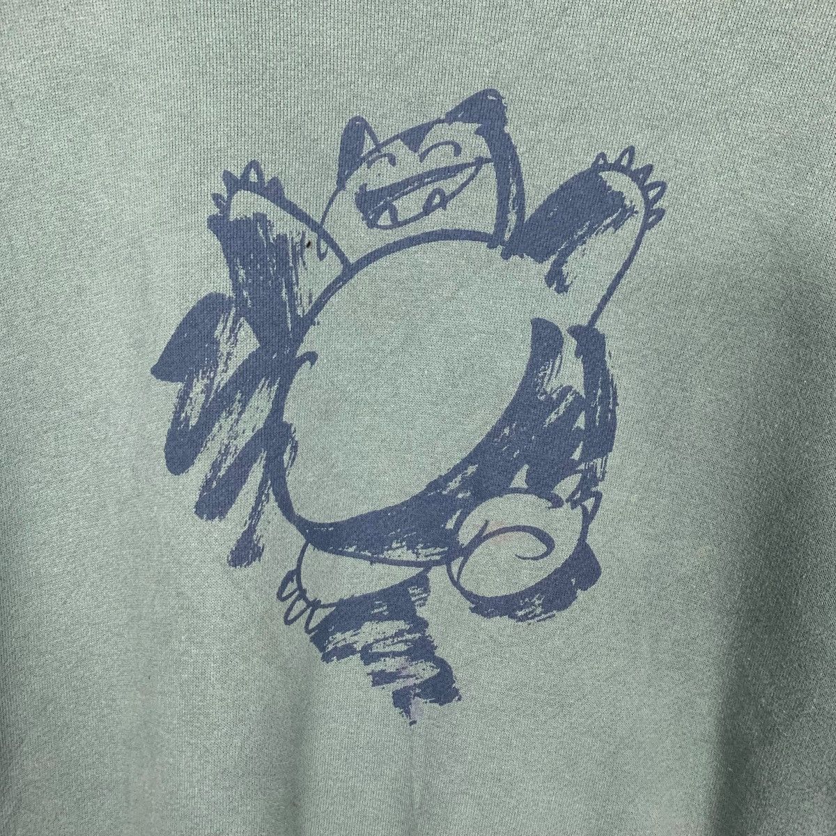 Pokemon × Uniqlo POKEMON x JAMES JARVIS Snorlax Sweatshirt #2634-C118 Size US M / EU 48-50 / 2 - 10 Thumbnail