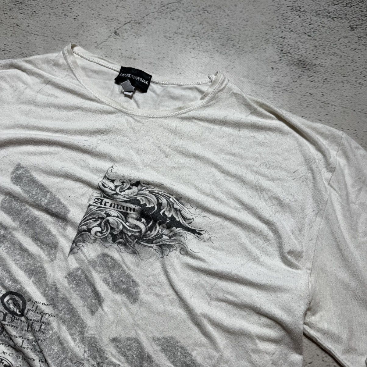 Affliction archive slim fit longsleeve armani with big logo Size US L / EU 52-54 / 3 - 7 Thumbnail