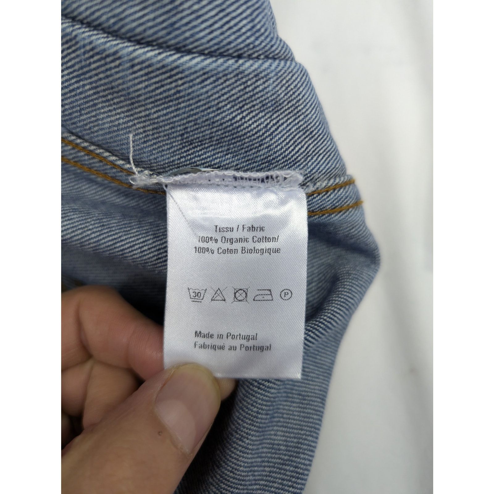 Y/Project o1rshd1 Classic Peep Denim Jacket in Navy Size US L / EU 52-54 / 3 - 20 Thumbnail