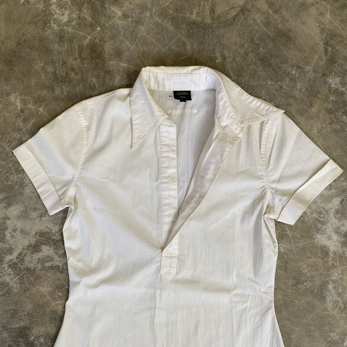 Jean Paul Gaultier Jean Paul Gaultier femme Vintage Open Collar Size S / US 4 / IT 40 - 3 Thumbnail