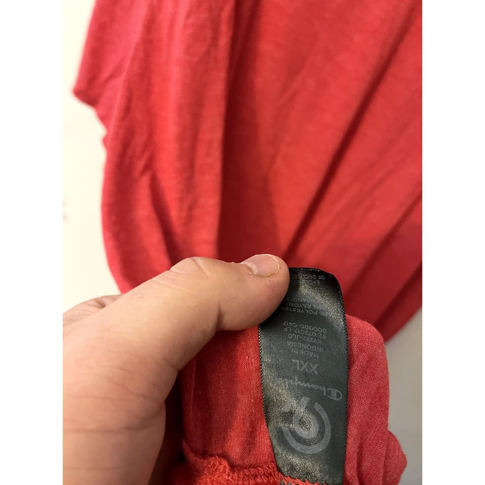 Champion C9 Champion Women's Workout Shirt - Red - Size XXL - Champion Shirt Size XXL / US 16-18 / IT 52-54 - 6 Thumbnail