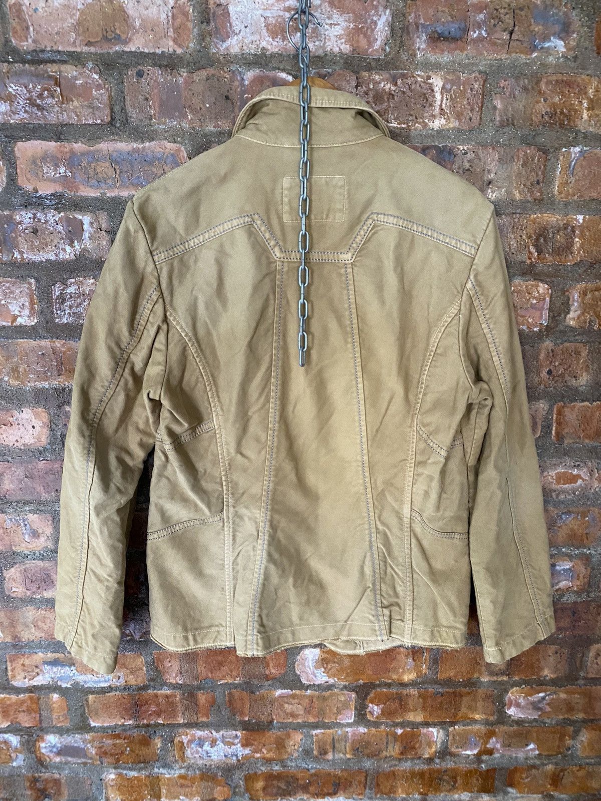 Final Home × Japanese Brand × Marithe + Francois Girbaud Marithe Francois Girbaud moleskin Paneled cutting fringe Size US M / EU 48-50 / 2 - 12 Thumbnail