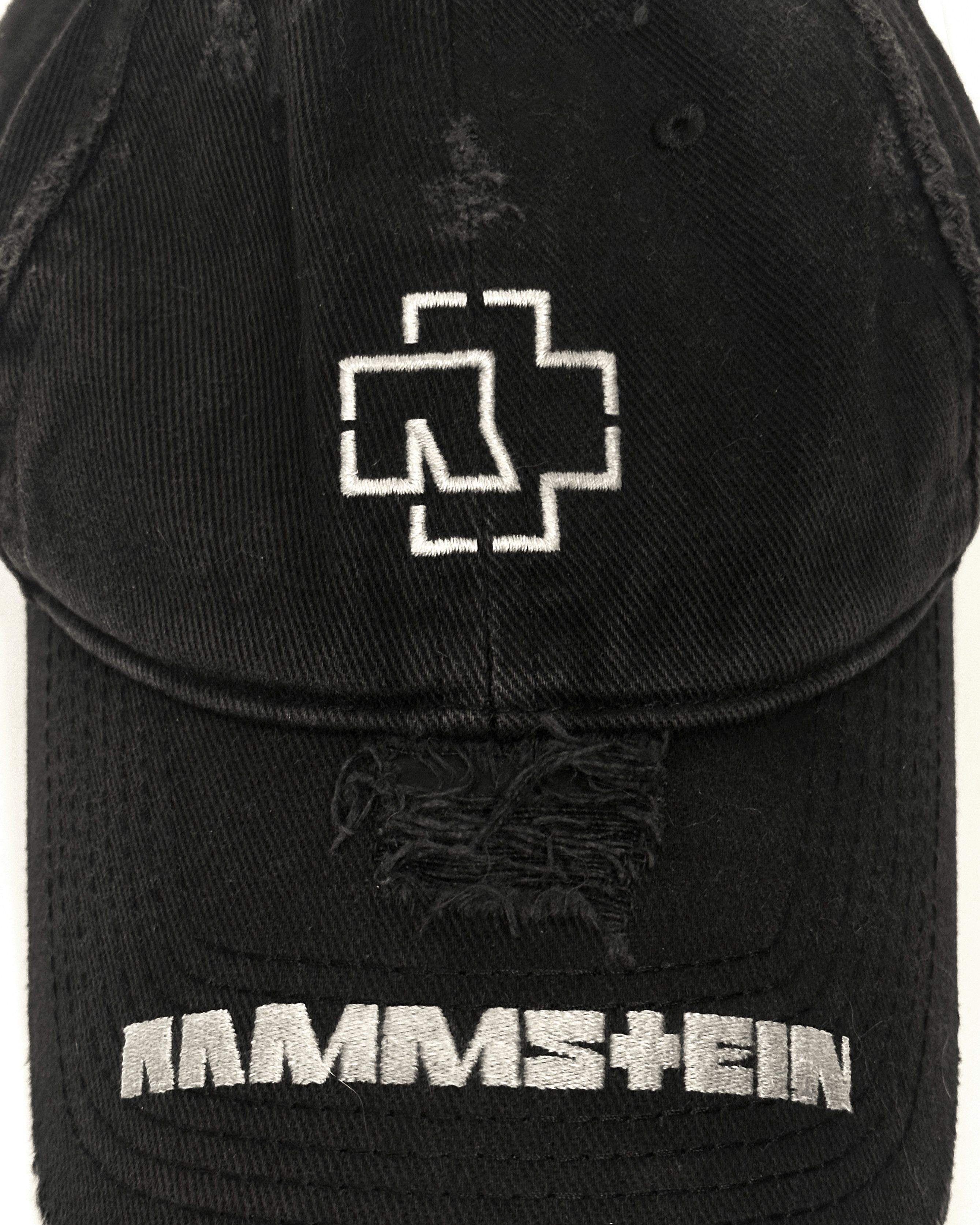 Balenciaga Balenciaga Rammstein Limited Edition Distressed Hat Size ONE SIZE - 5 Thumbnail