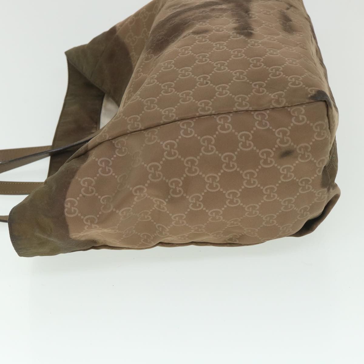 Gucci GUCCI GG Canvas Tote Bag Brown Size ONE SIZE - 5 Thumbnail