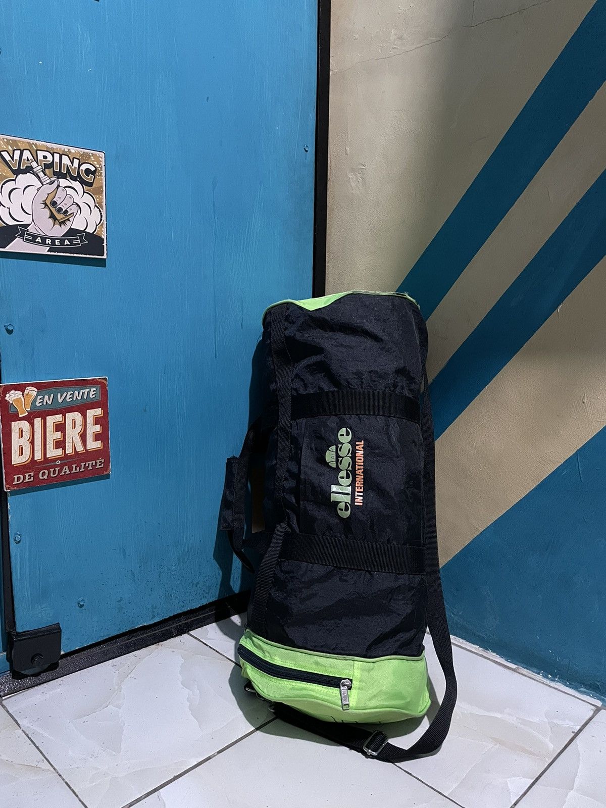Ellesse × Vintage Duffle bag/ Travel Bag Ellesse International Vintage Size ONE SIZE - 8 Thumbnail