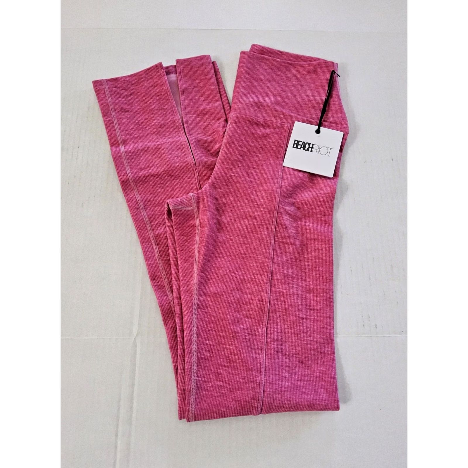 Beach Riot Beach Riot Alani Wide Leg Flared Pants Women M Pink Sweatpants Flared Beach Activewear Size 32" / US 10 / IT 46 - 3 Thumbnail