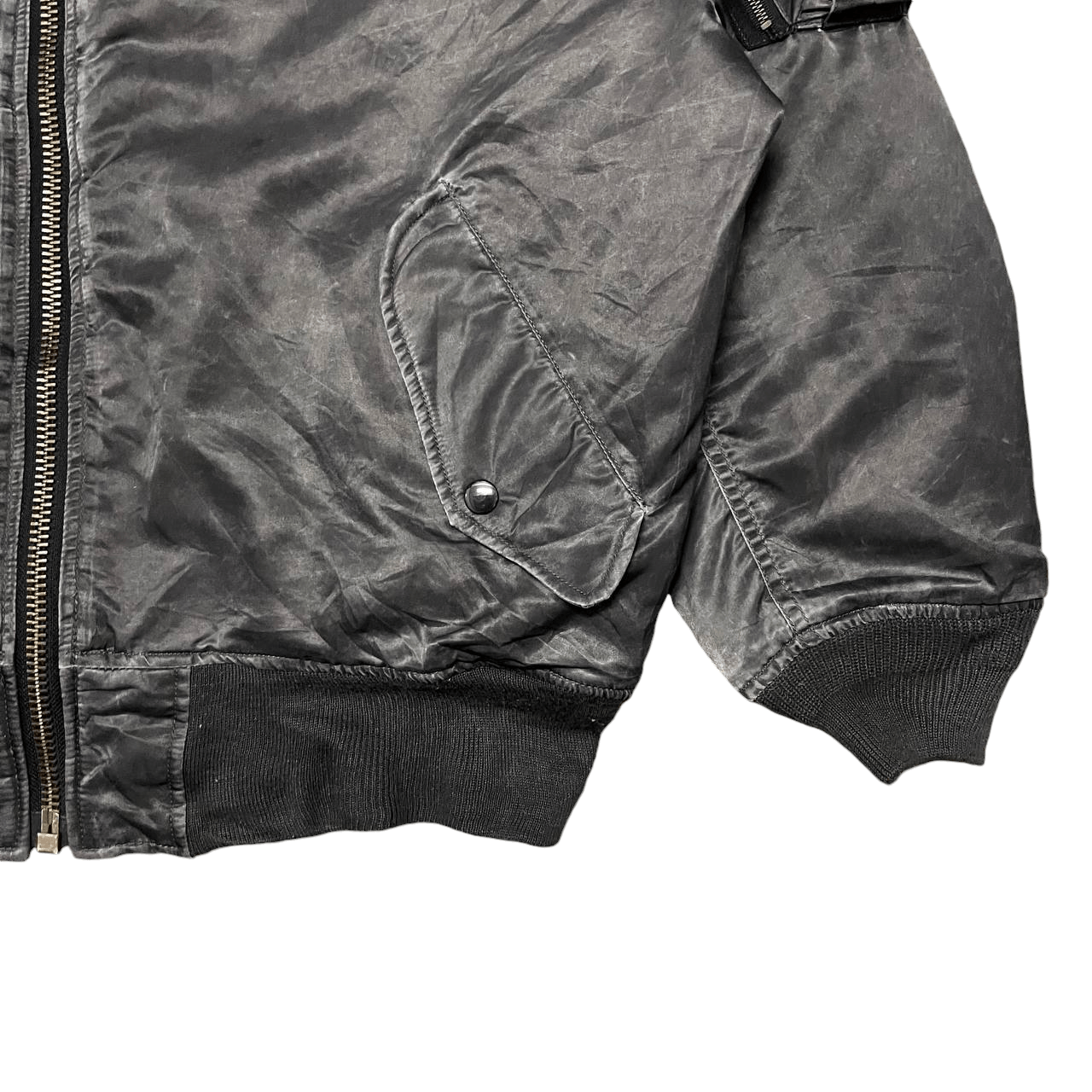 Vintage Vintage Machope Ma 1 Military Bomber Jacket Size US XL / EU 56 / 4 - 4 Thumbnail