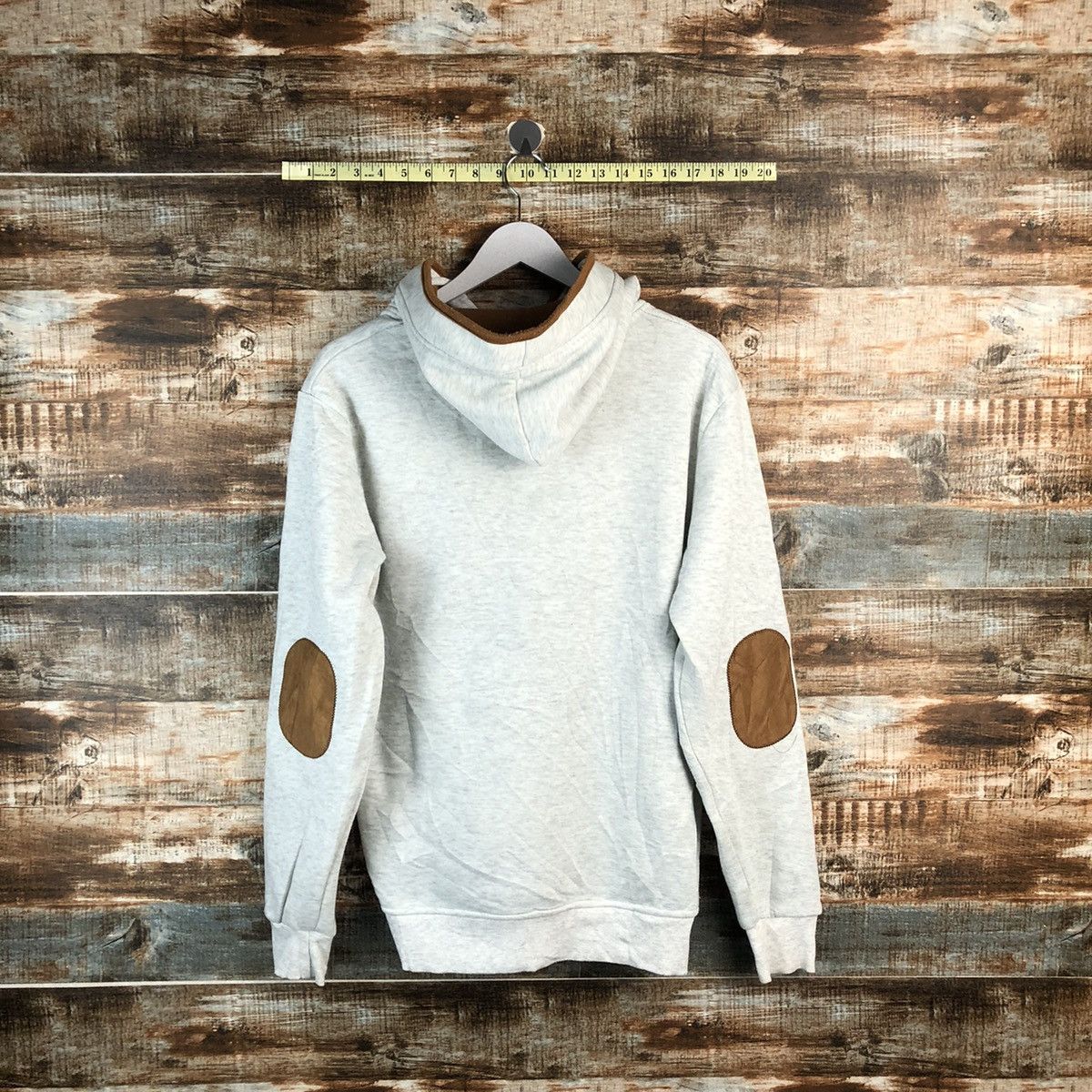 Japanese Brand Shengbangdi Grey Hoodie #1932 Size L / US 10 / IT 46 - 14 Thumbnail