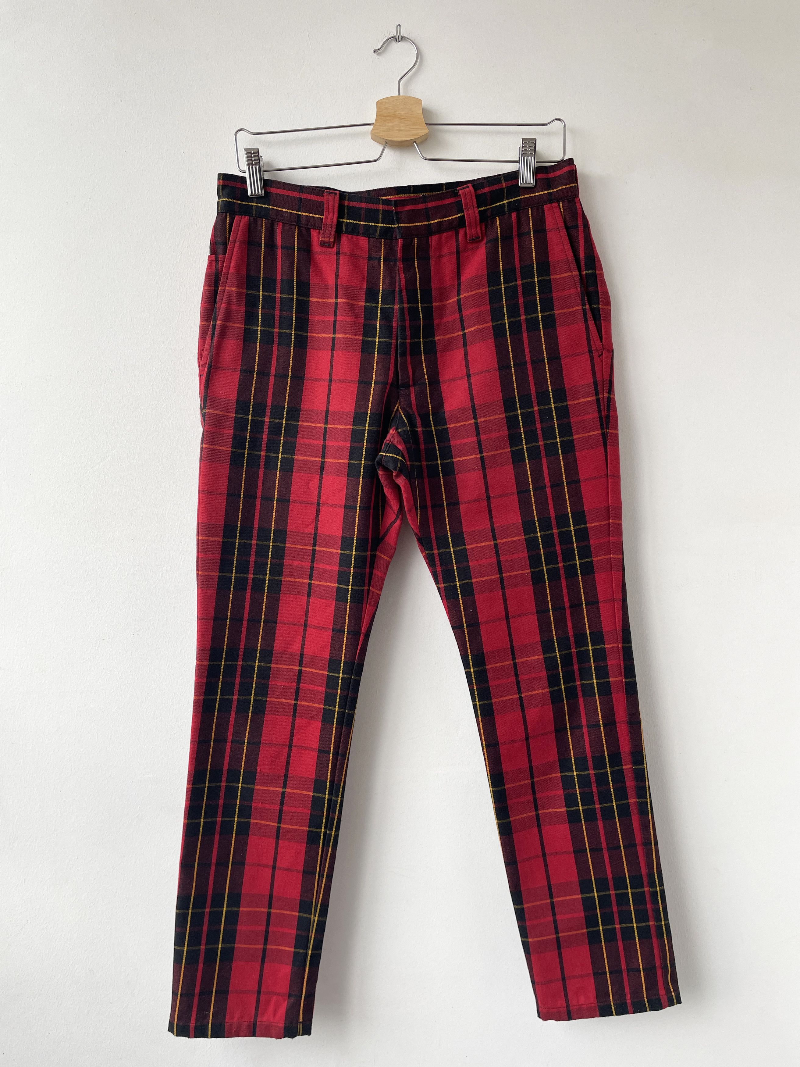 Supreme Plaid Pants | Grailed