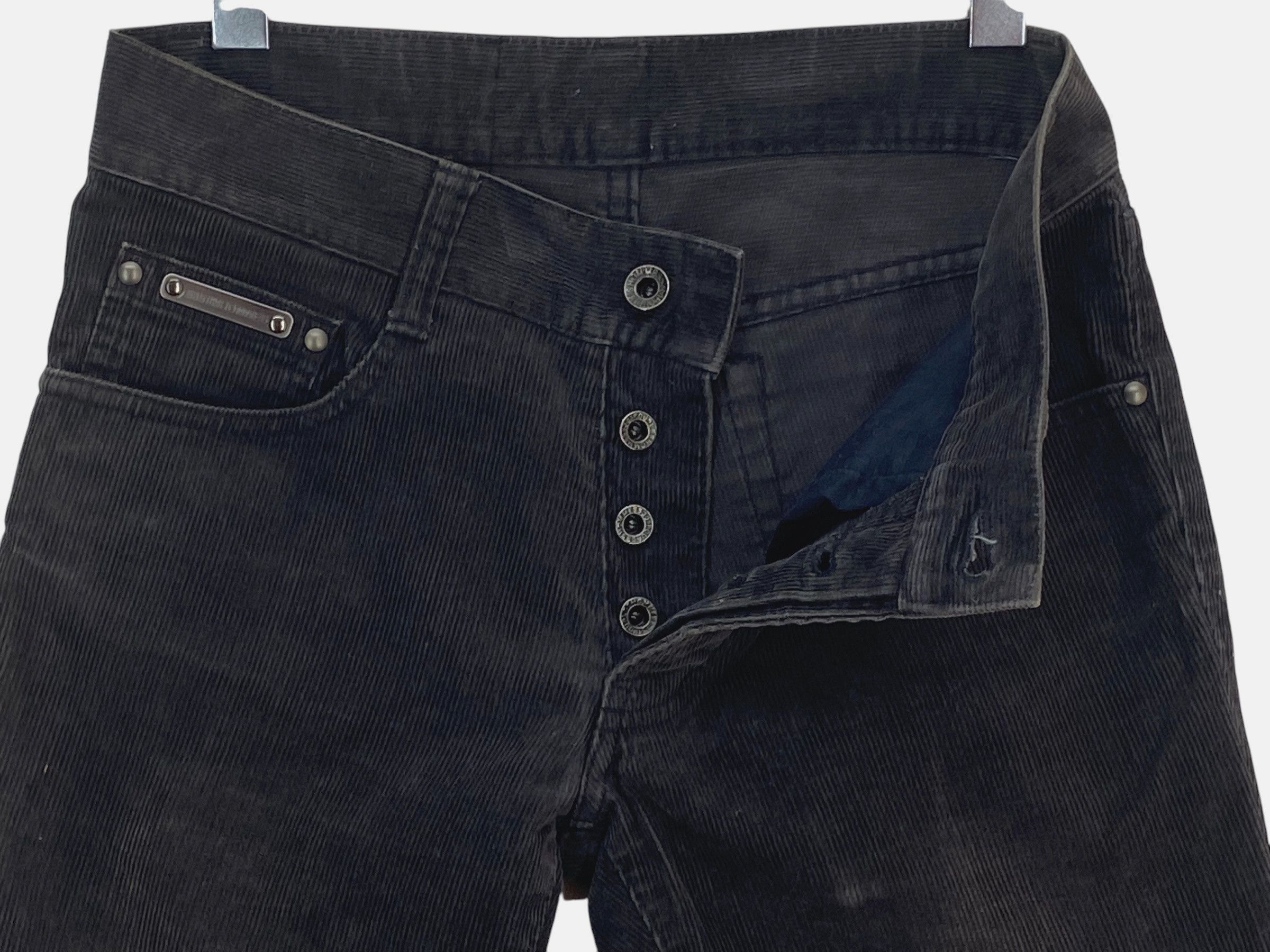 5351 POUR LES HOMMES × Japanese Brand 5351 Homme Distressed Bootcut Pants Japanese Flare Pants Size US 29 - 7 Thumbnail
