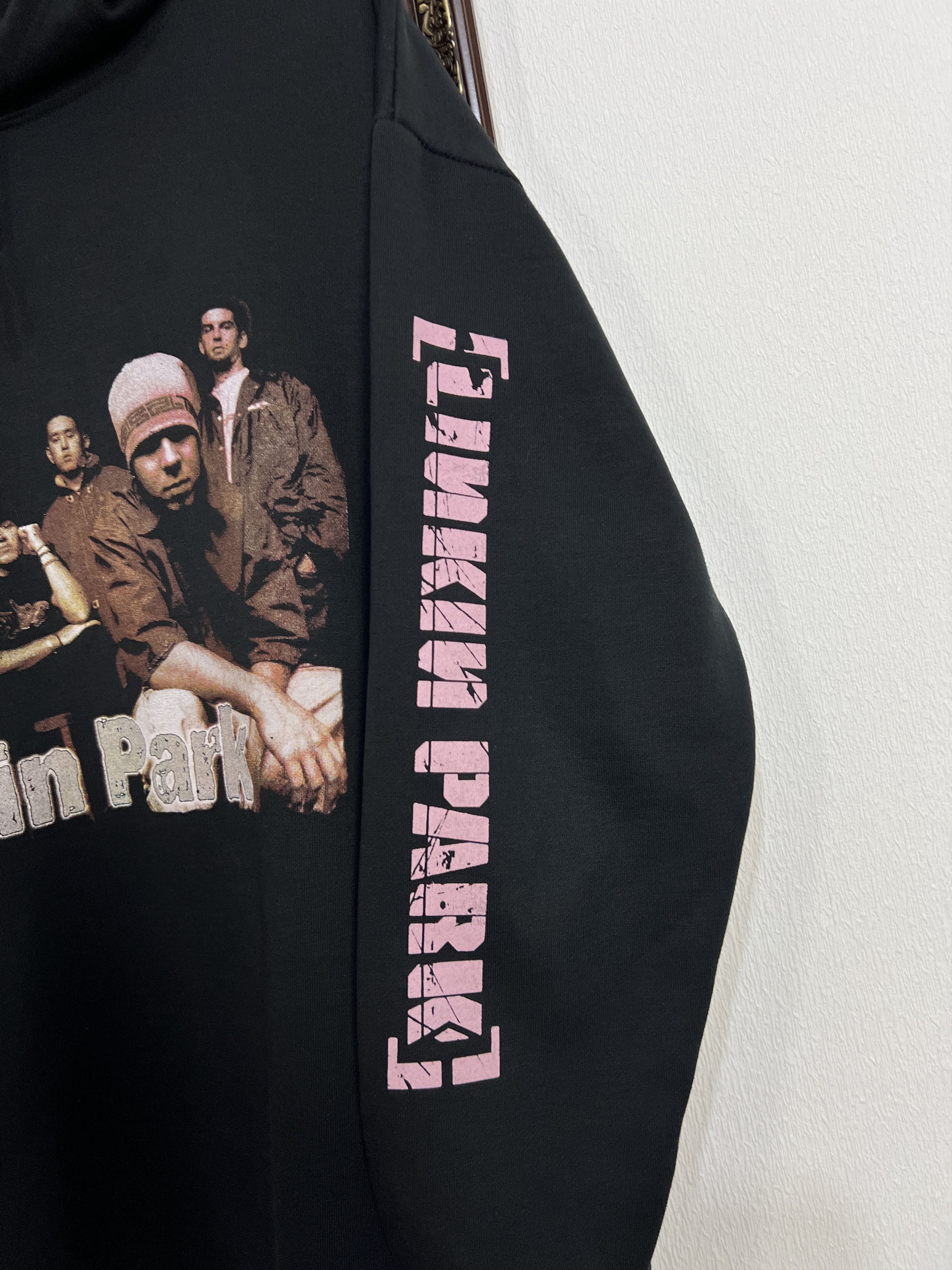 Vintage Vintage Linkin Park Band Over Print Hoodie Big Logo Jacket Size US L / EU 52-54 / 3 - 4 Thumbnail