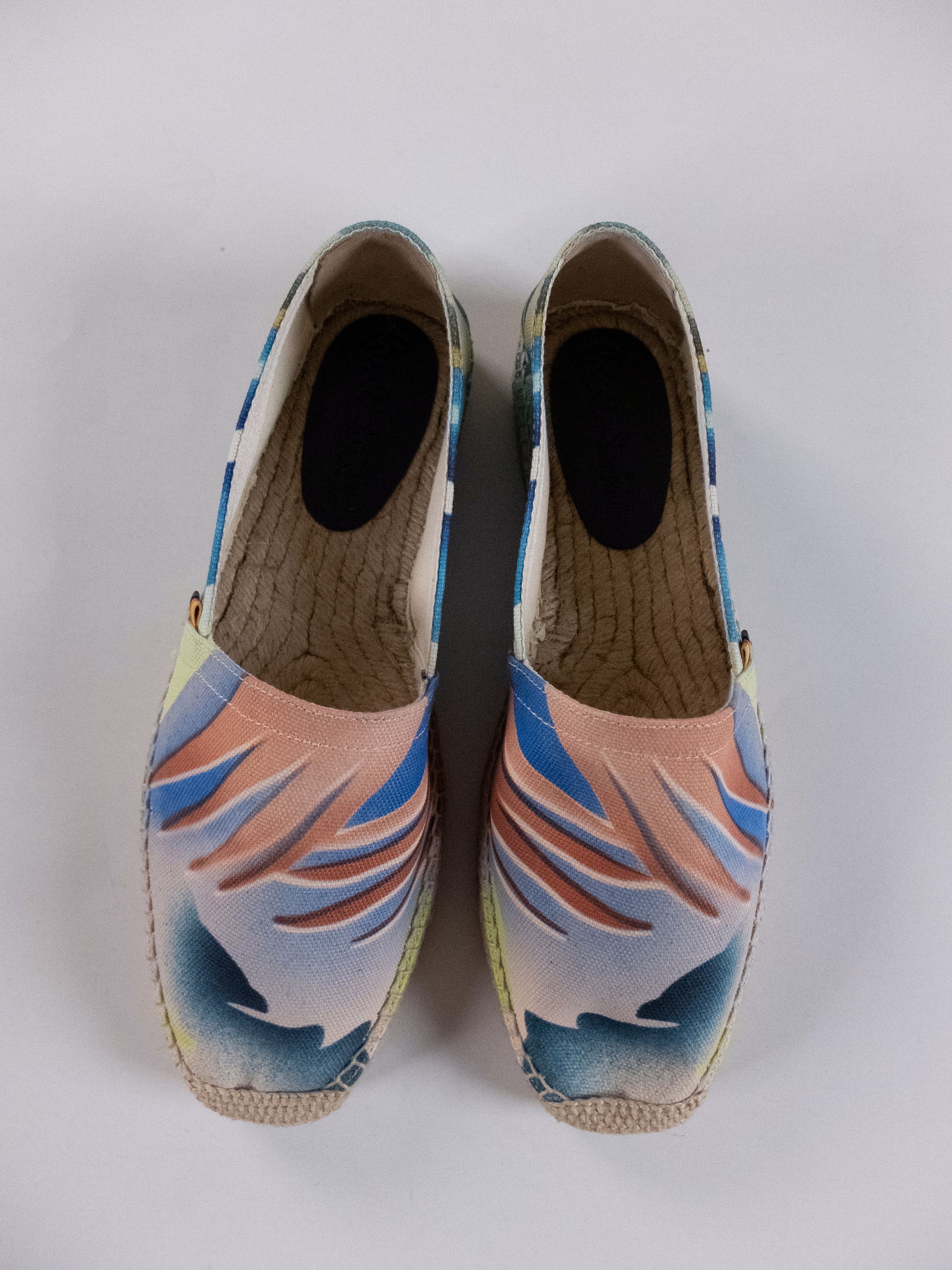 Paul Smith PAUL SMITH Clemons floral print canvas espadrilles 9 42 Size US 9 / EU 42 - 4 Thumbnail