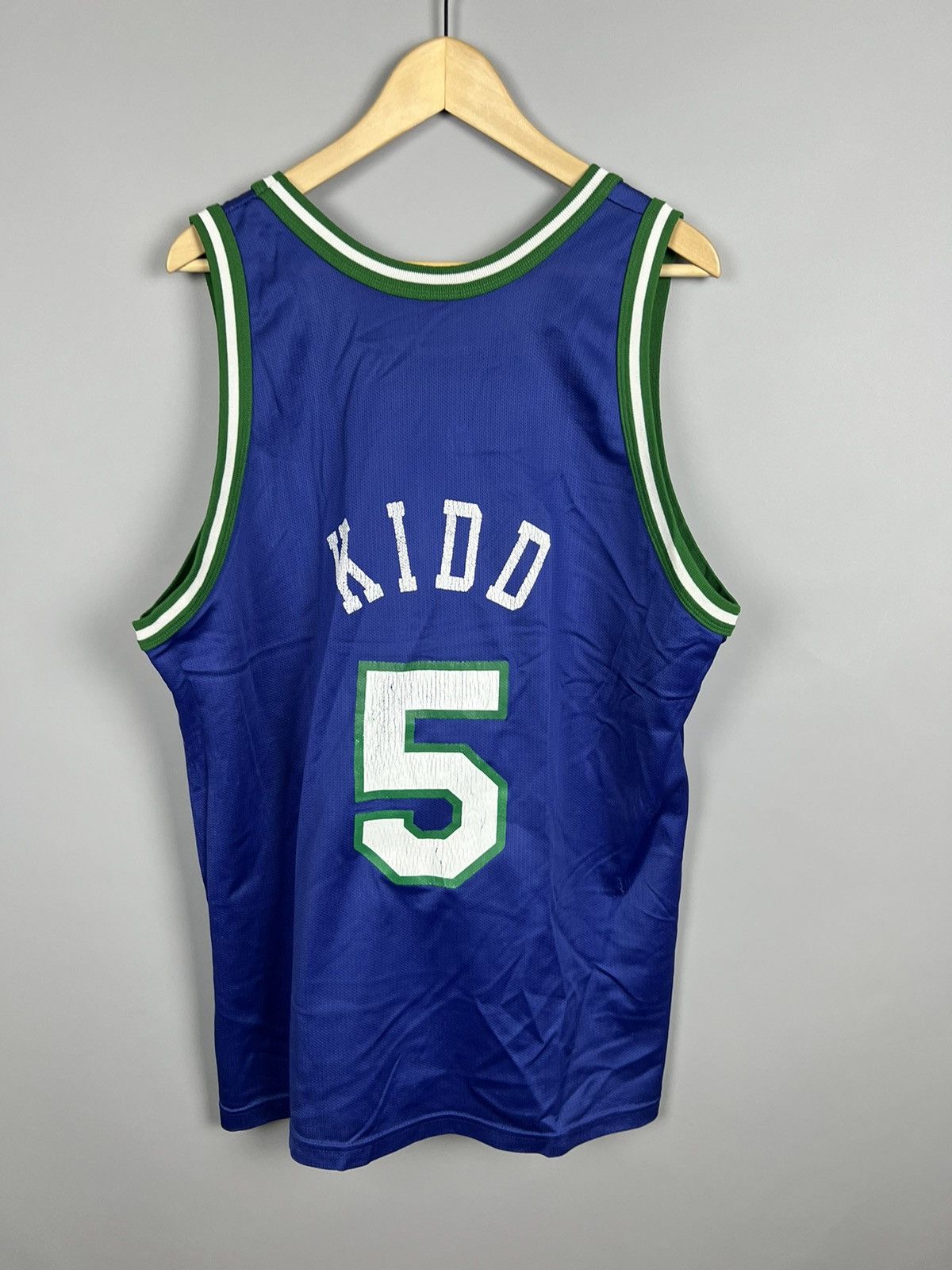Champion Vintage Jason Kidd Dallas Mavericks NBA N5 Champion Jersey Size US M / EU 48-50 / 2 - 9 Thumbnail