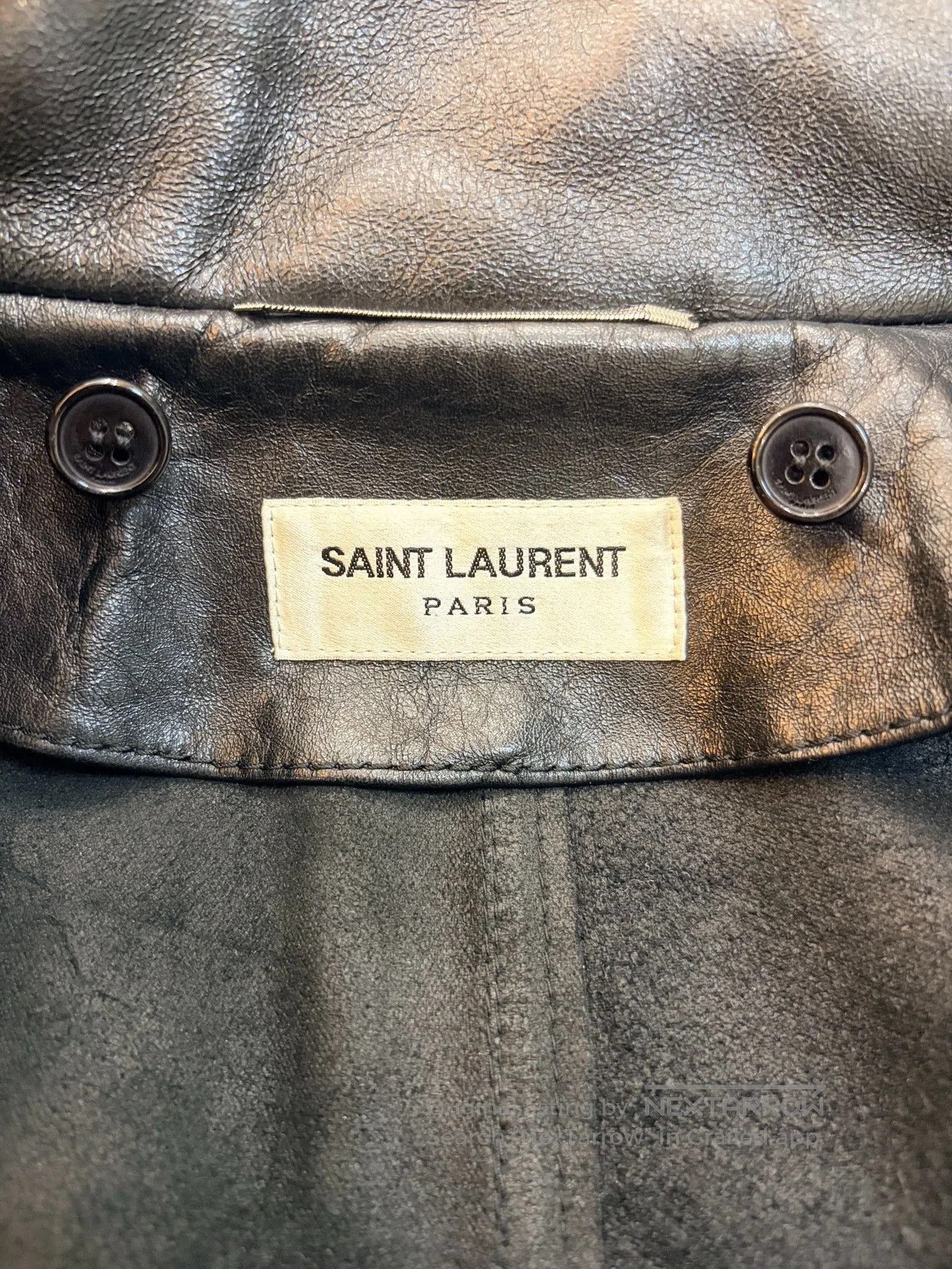 Saint Laurent Paris Saint Laurent SLP 19SS Poster Leather Trench. Size US M / EU 48-50 / 2 - 4 Thumbnail