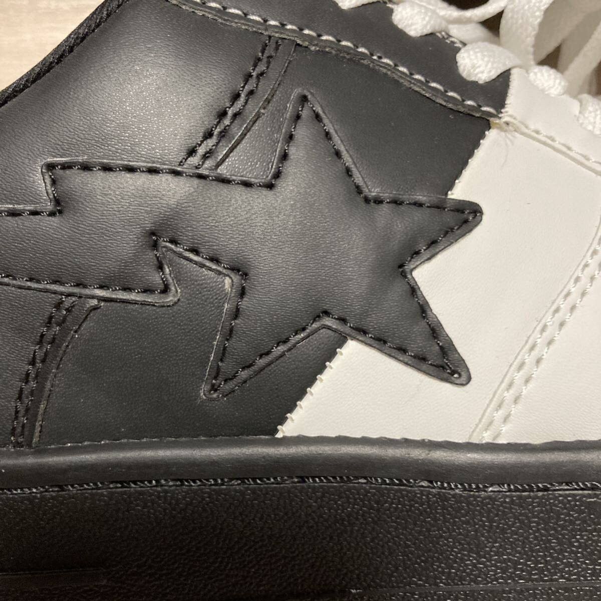 Bape 2015 BAPESTA Leather sneakers a bathing ape BAPE STA SHOES Size US 9.5 / EU 42-43 - 7 Thumbnail