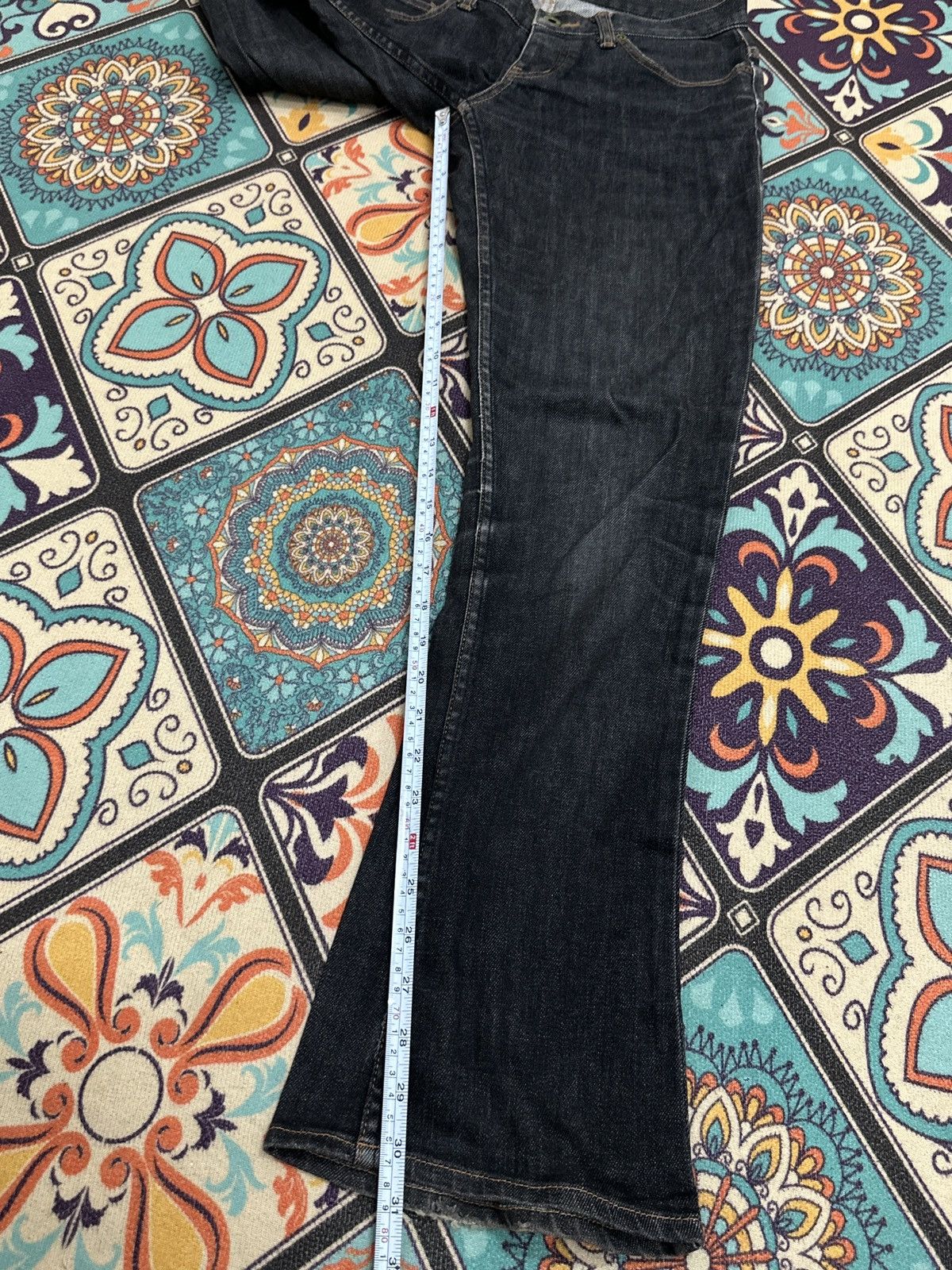 Hysteric Glamour Hysteric Glamour Japan Black Flare Denim Size US 28 / EU 44 - 16 Thumbnail
