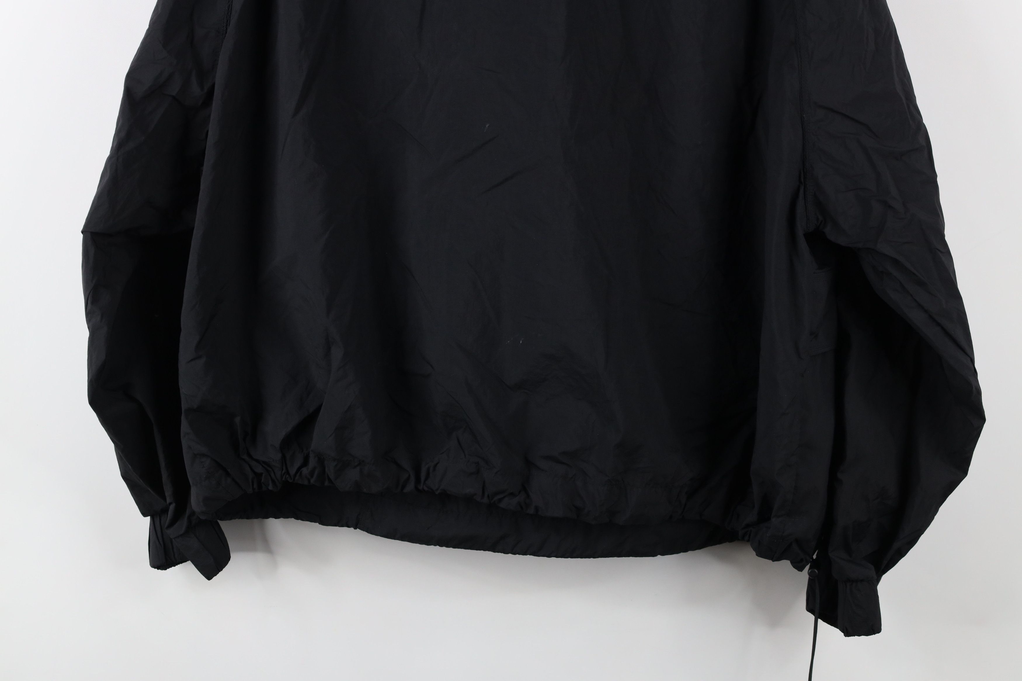 Adidas × Vintage Retro Adidas Baggy Cropped Fit Hooded Windbreaker Jacket Size L / US 10 / IT 46 - 12 Thumbnail