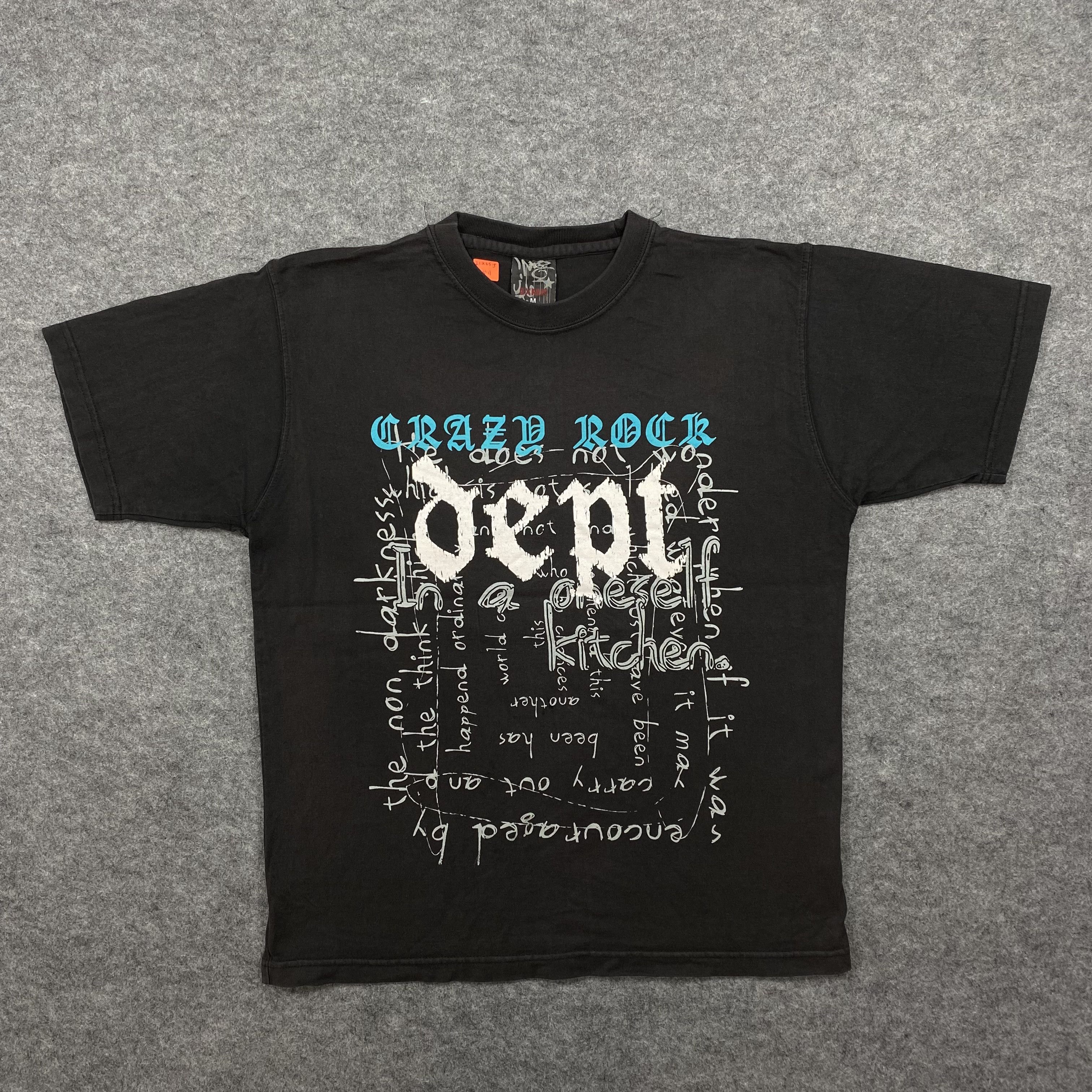 Japanese Brand Crazy rock depo poem Tshirt-N011 Size US M / EU 48-50 / 2 - 1 Thumbnail