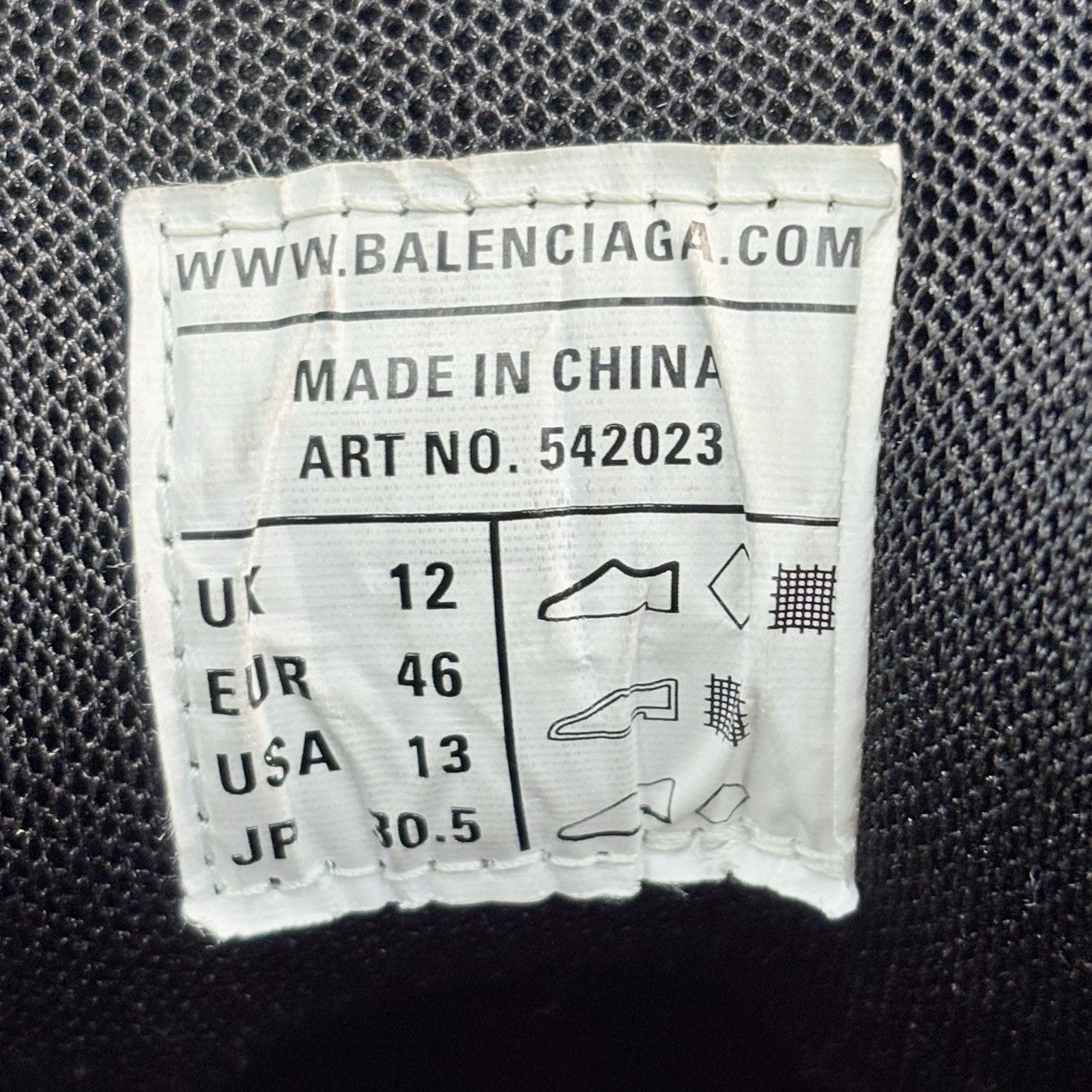 Balenciaga Balenciaga Track Sneaker ' Blue Black ' | SUPER CLEAN! Size US 13 / EU 46 - 14 Thumbnail