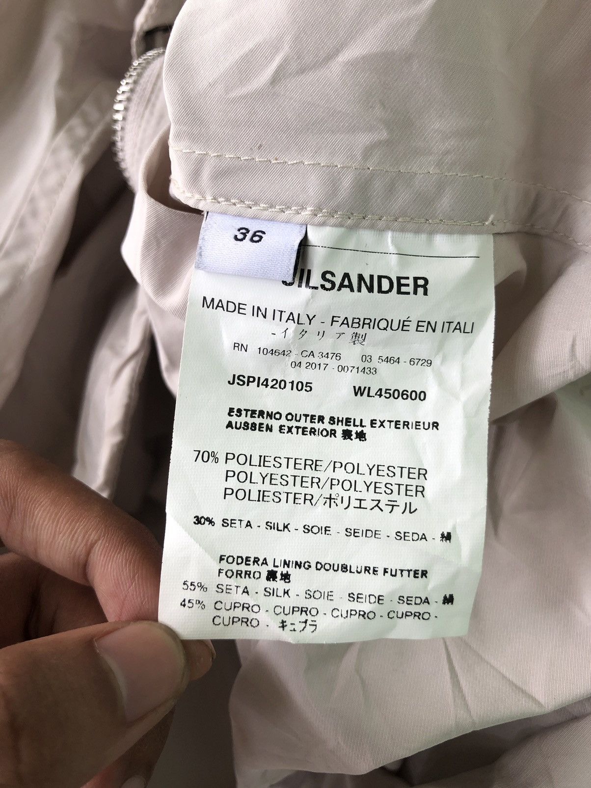 Jil Sander Jil Sander Jacket Uniqueee Size US M / EU 48-50 / 2 - 9 Thumbnail