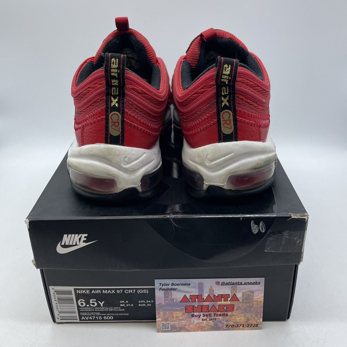 Nike Air max 97 Portugal patchwork Size US 6.5 / EU 39-40 - 3 Thumbnail