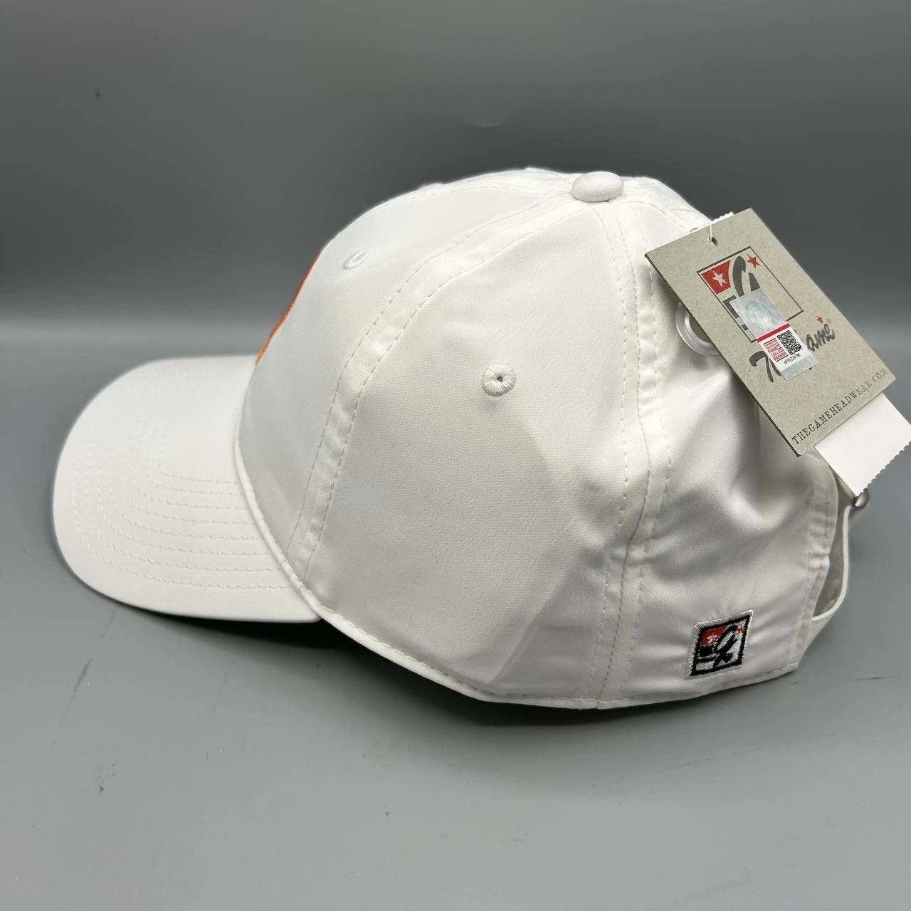 The Game Oklahoma State University Cowboys Hat Men White Strap Back Size ONE SIZE - 6 Thumbnail